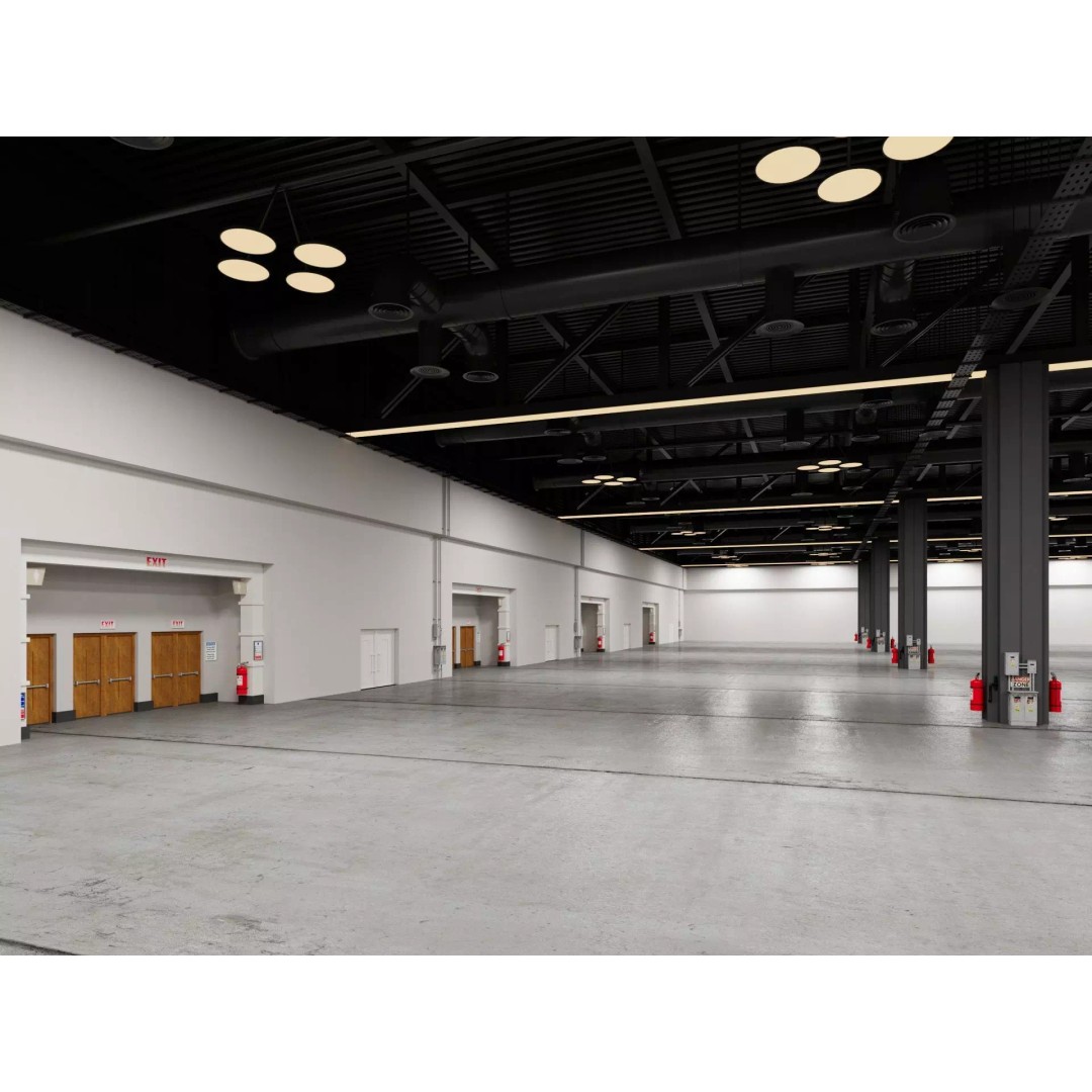 Exhibition Hall 3D Model – High Poly Interior Space, FBX, Blender, Game Ready - View 7