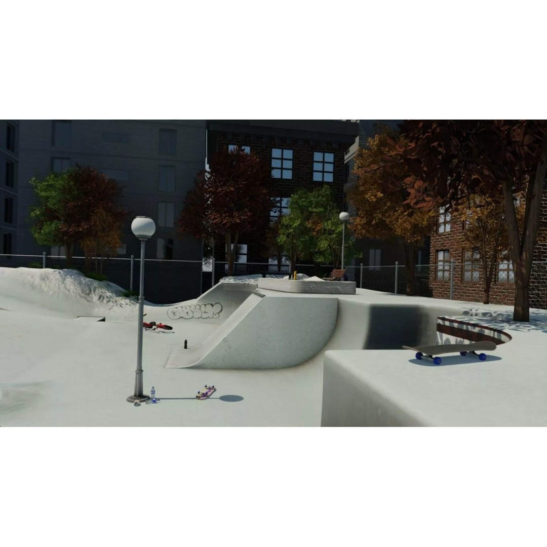 Skate Park 3D Model – Realistic Environment for Games, FBX