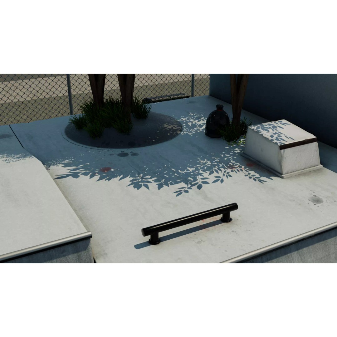 Skate Park 3D Model – Realistic Environment for Games, FBX - View 12