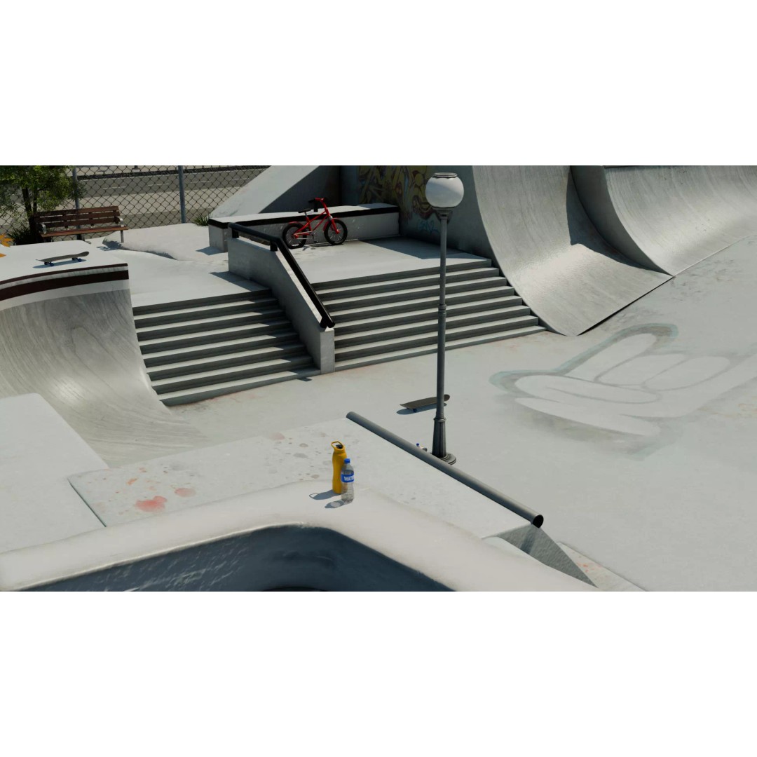 Skate Park 3D Model – Realistic Environment for Games, FBX - View 7