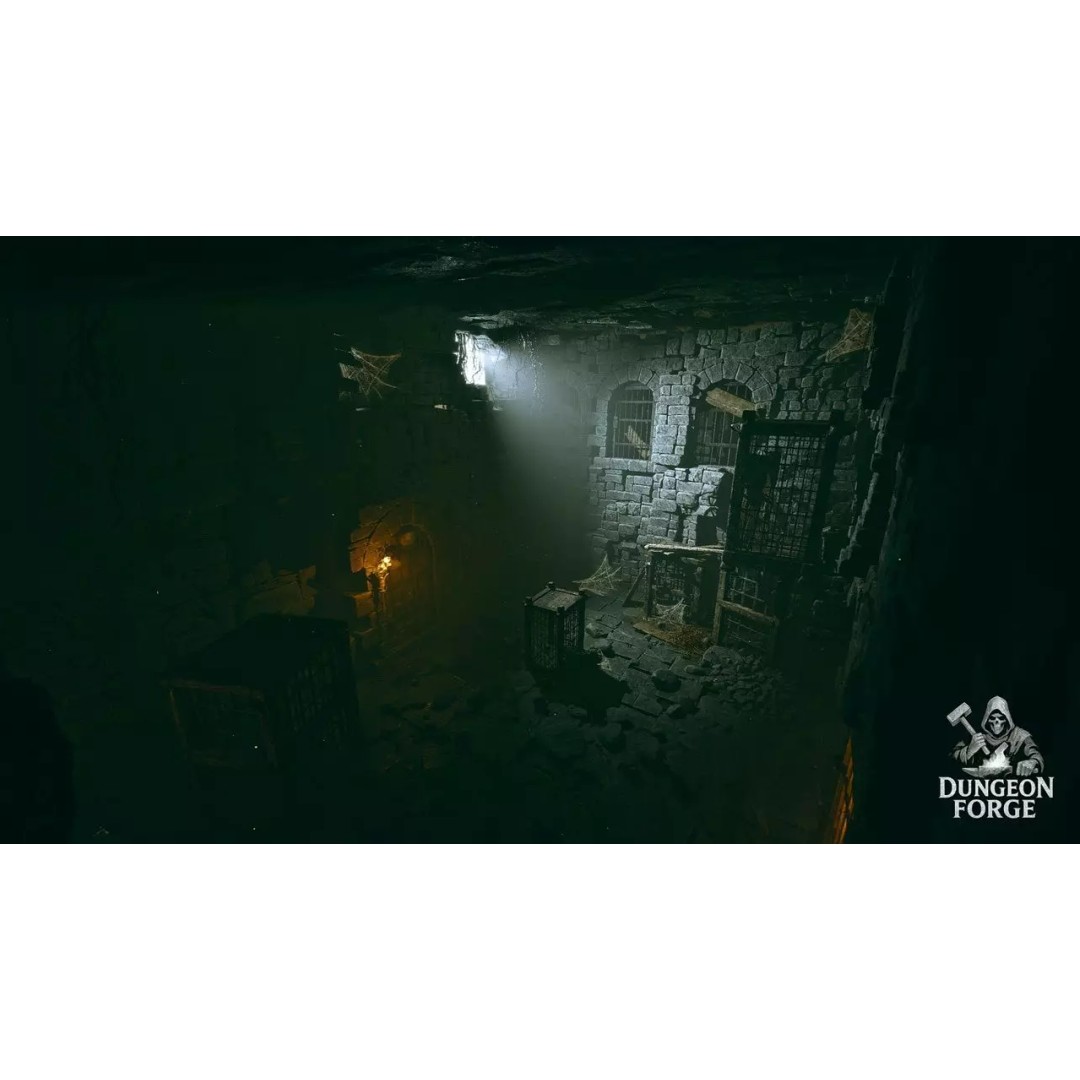 Dungeon Forge 3D Model – Low Poly Modular Asset for Unreal Engine - View 3