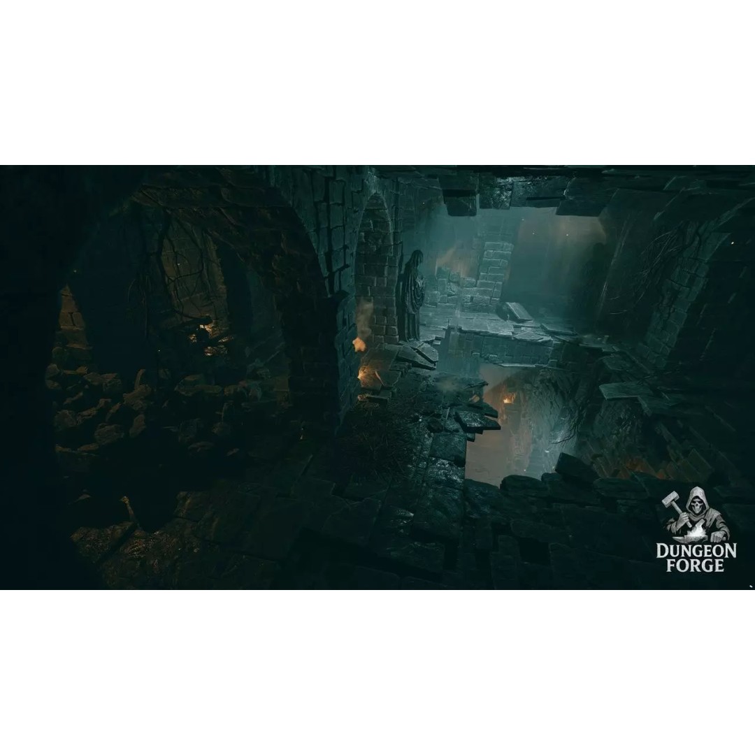 Dungeon Forge 3D Model – Low Poly Modular Asset for Unreal Engine - View 5