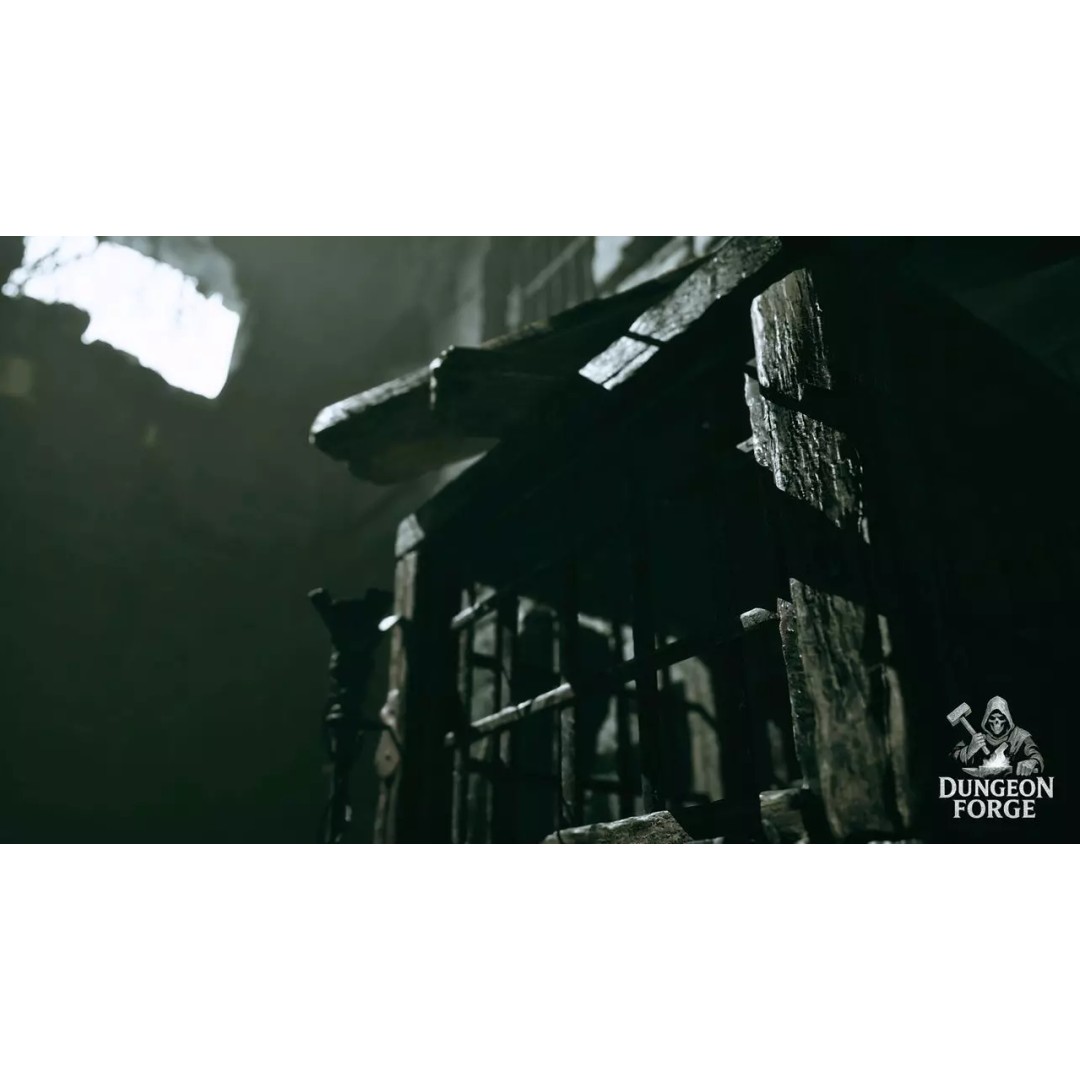 Dungeon Forge 3D Model – Low Poly Modular Asset for Unreal Engine - View 7