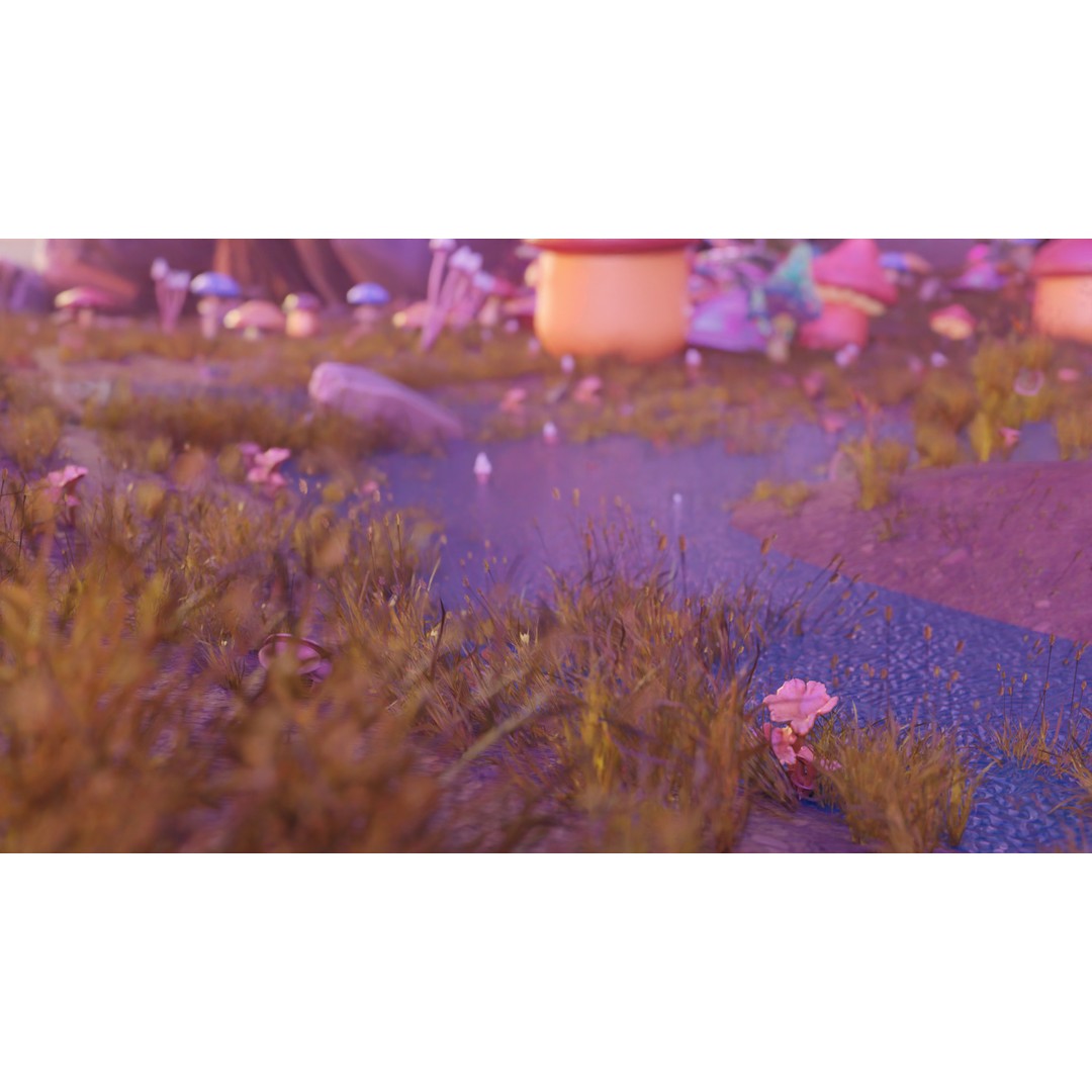 Fantasy Mushroom Village 3D Model – Stylized Environment for Games, FBX - View 14