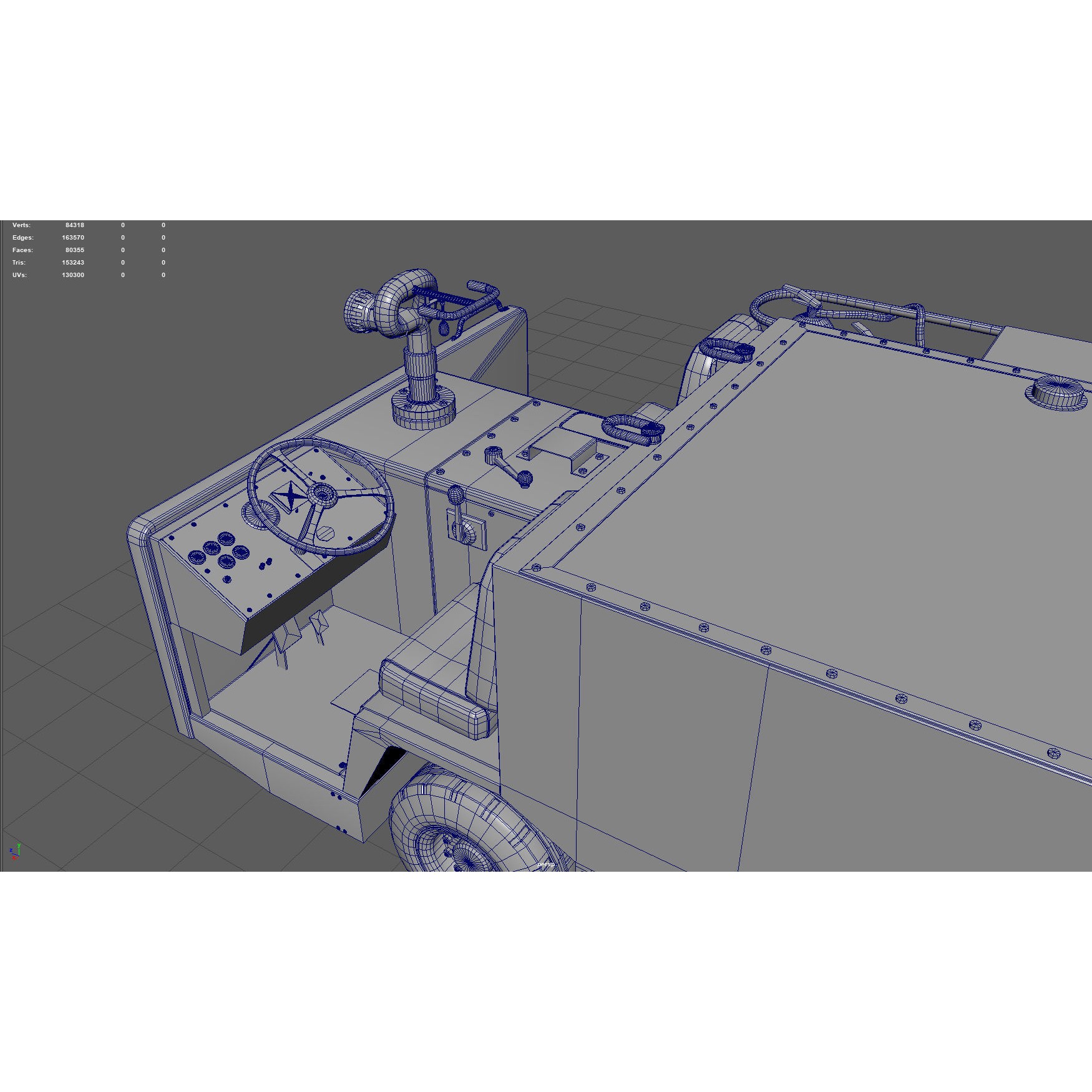 P25 Fire Engine - Game-Ready 3D Model - View 8