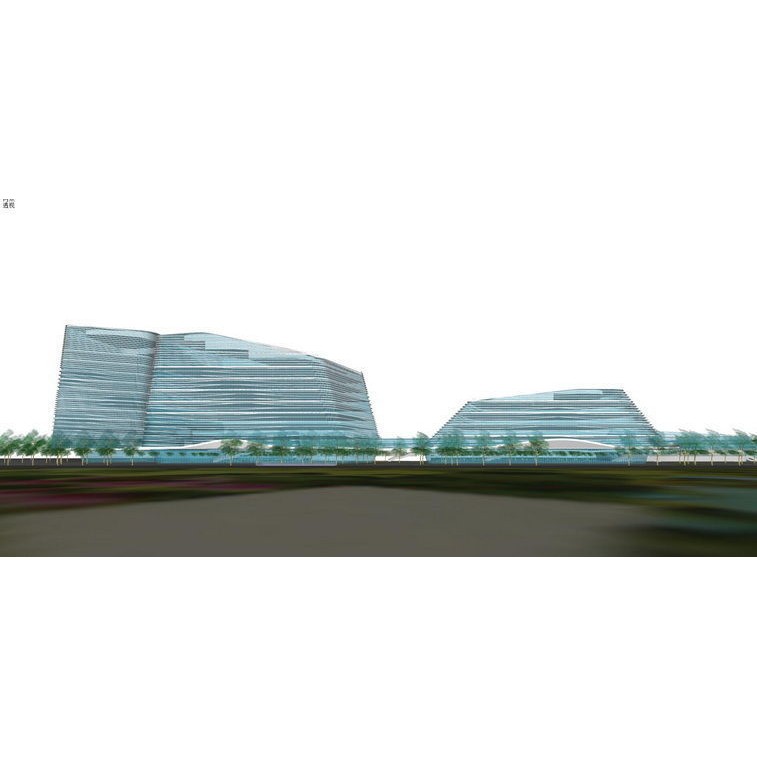 Tourist Service Center 3D Model – Commercial Building Design, PBR - View 10