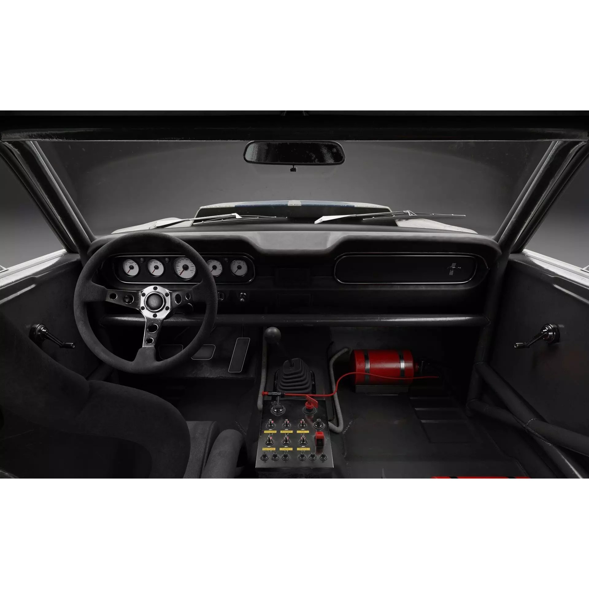 1965 Mustang RK1 - High-Poly Game-Ready 3D Model - View 10