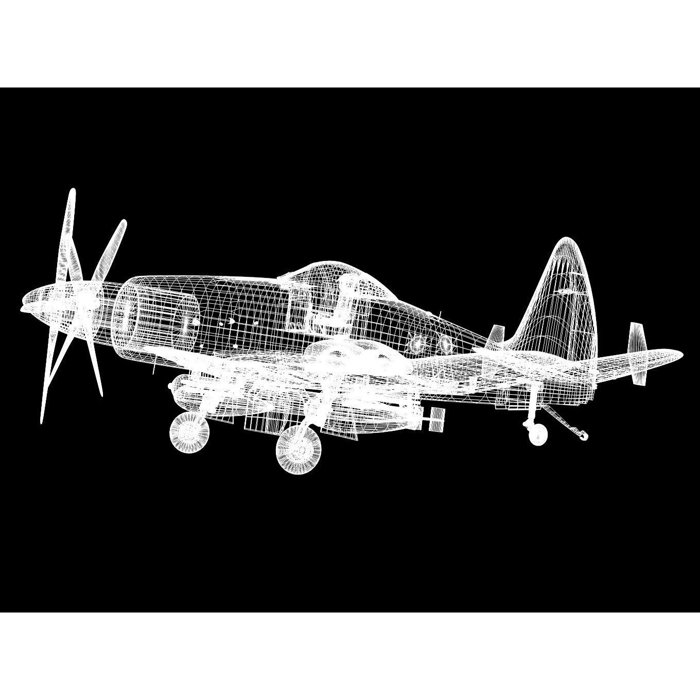 Westland Wyvern Mk4 - 3D Model