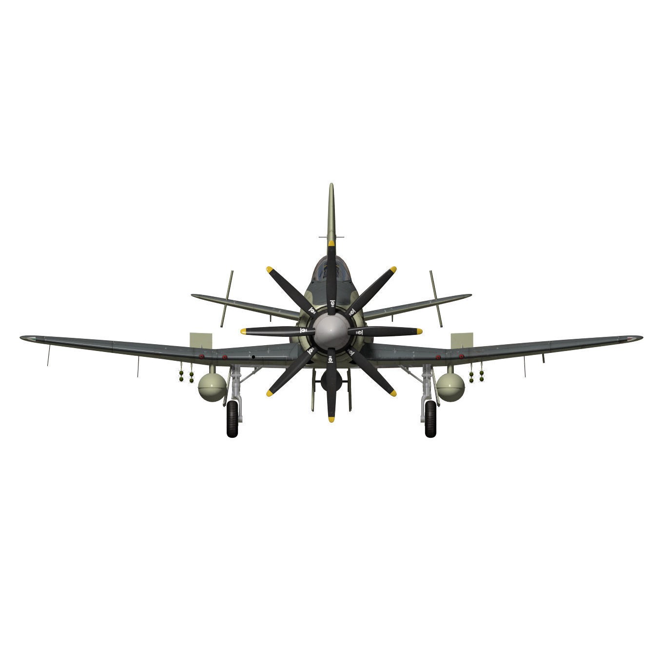 Westland Wyvern Mk4 - 3D Model - View 13
