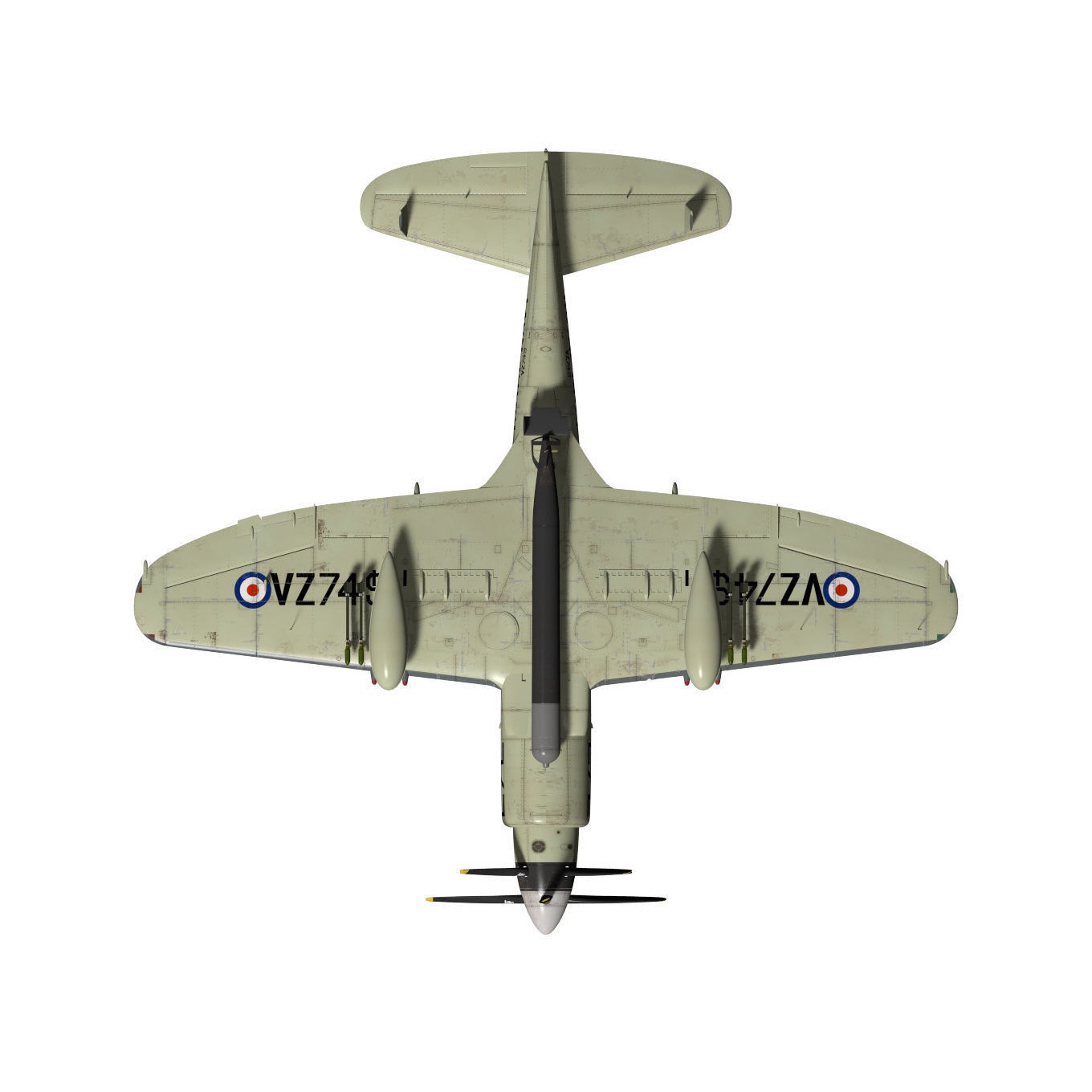 Westland Wyvern Mk4 - 3D Model - View 15