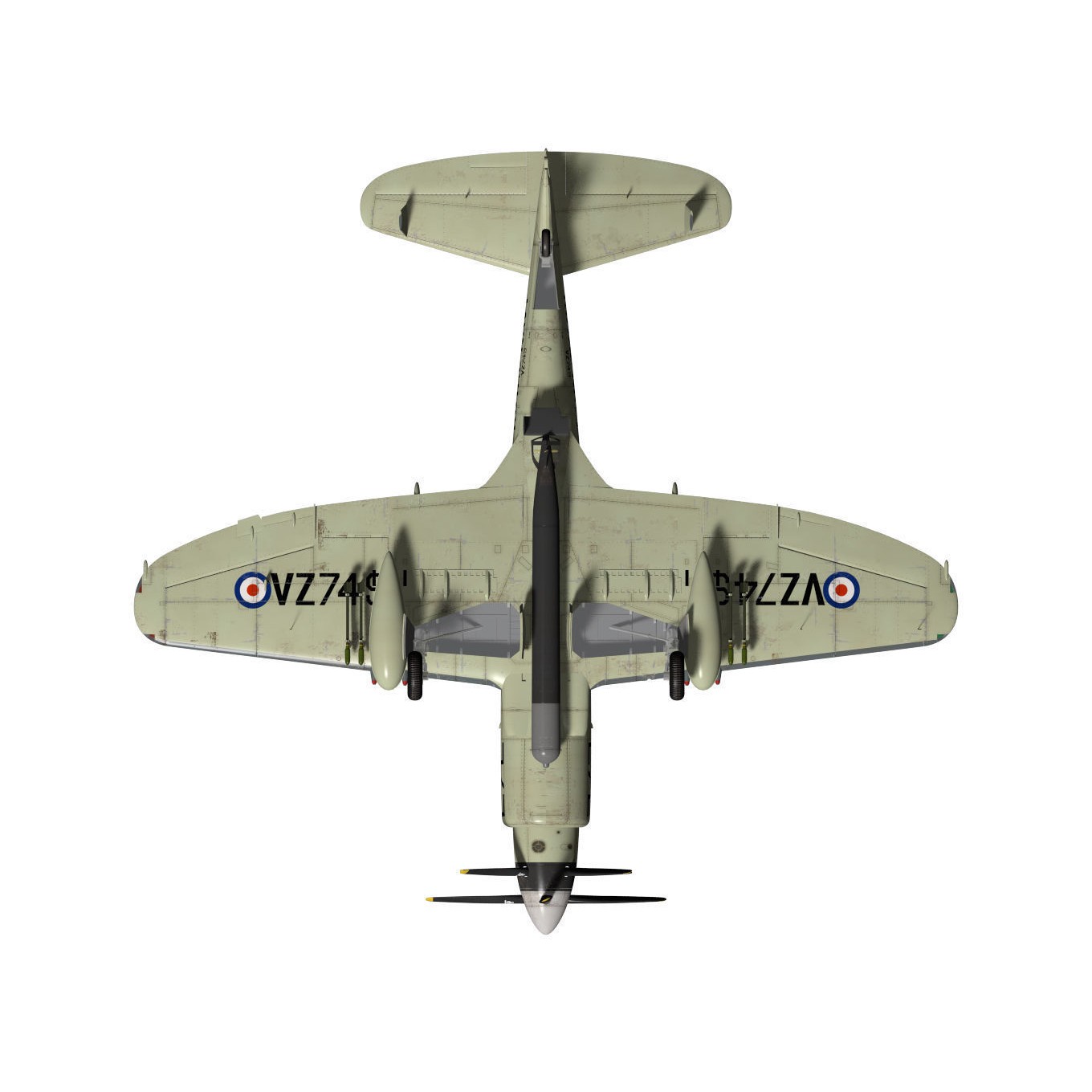 Westland Wyvern Mk4 - 3D Model - View 16