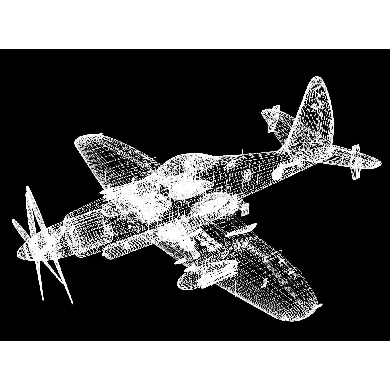 Westland Wyvern Mk4 - 3D Model - View 17