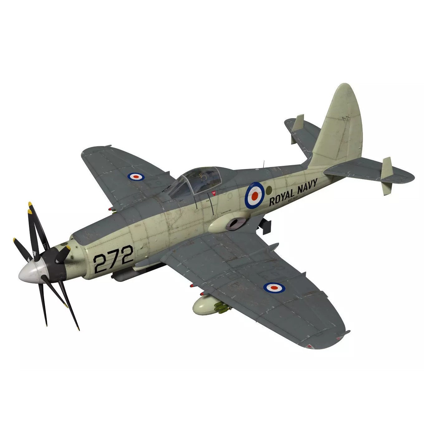 Westland Wyvern Mk4 - 3D Model - View 2