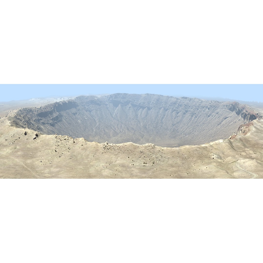 Volcano Mountains Pack 3D Model – High-Resolution Landscapes, FBX, OBJ - View 3