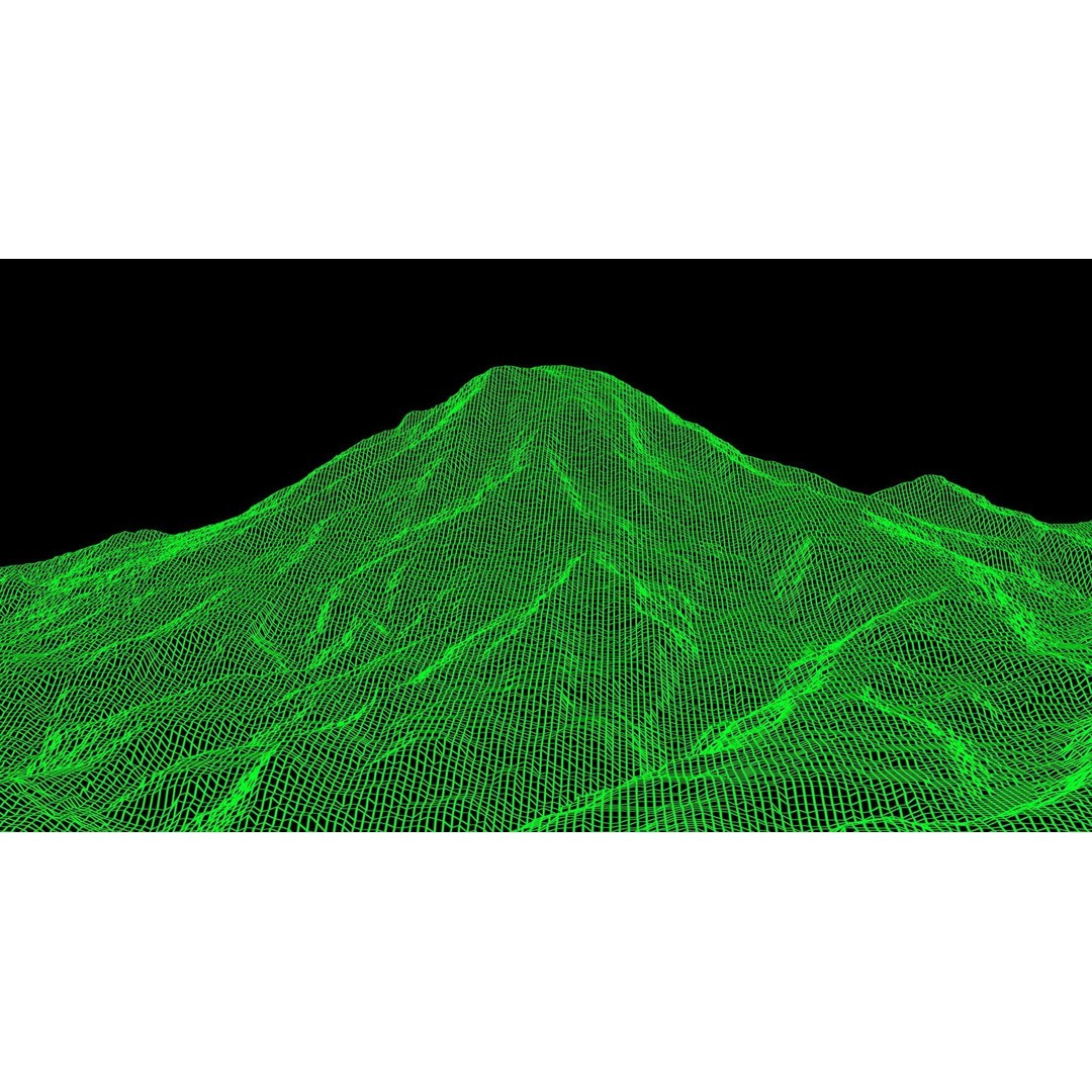 Volcano Mountains Pack 3D Model – High-Resolution Landscapes, FBX, OBJ - View 32