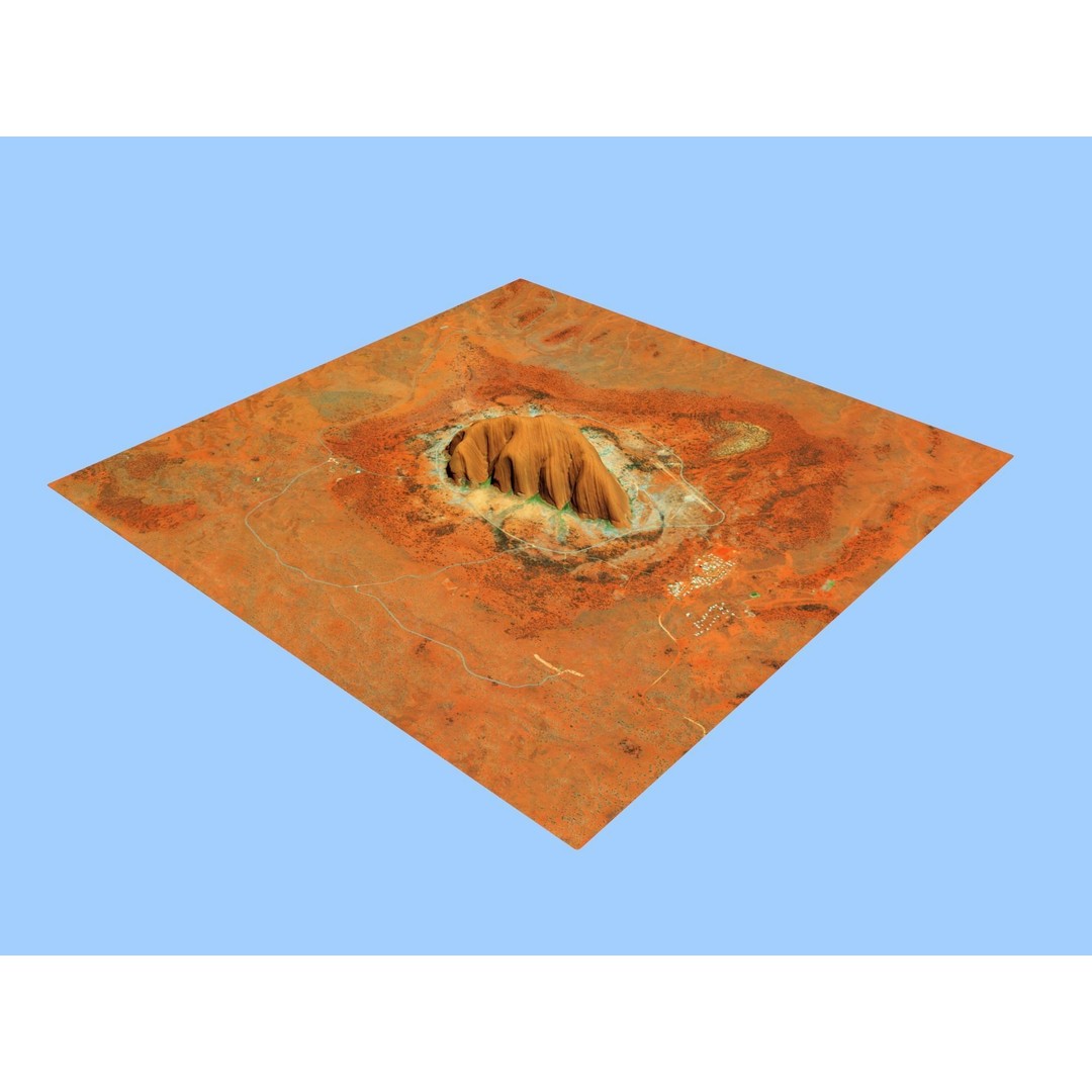 Volcano Mountains Pack 3D Model – High-Resolution Landscapes, FBX, OBJ - View 37