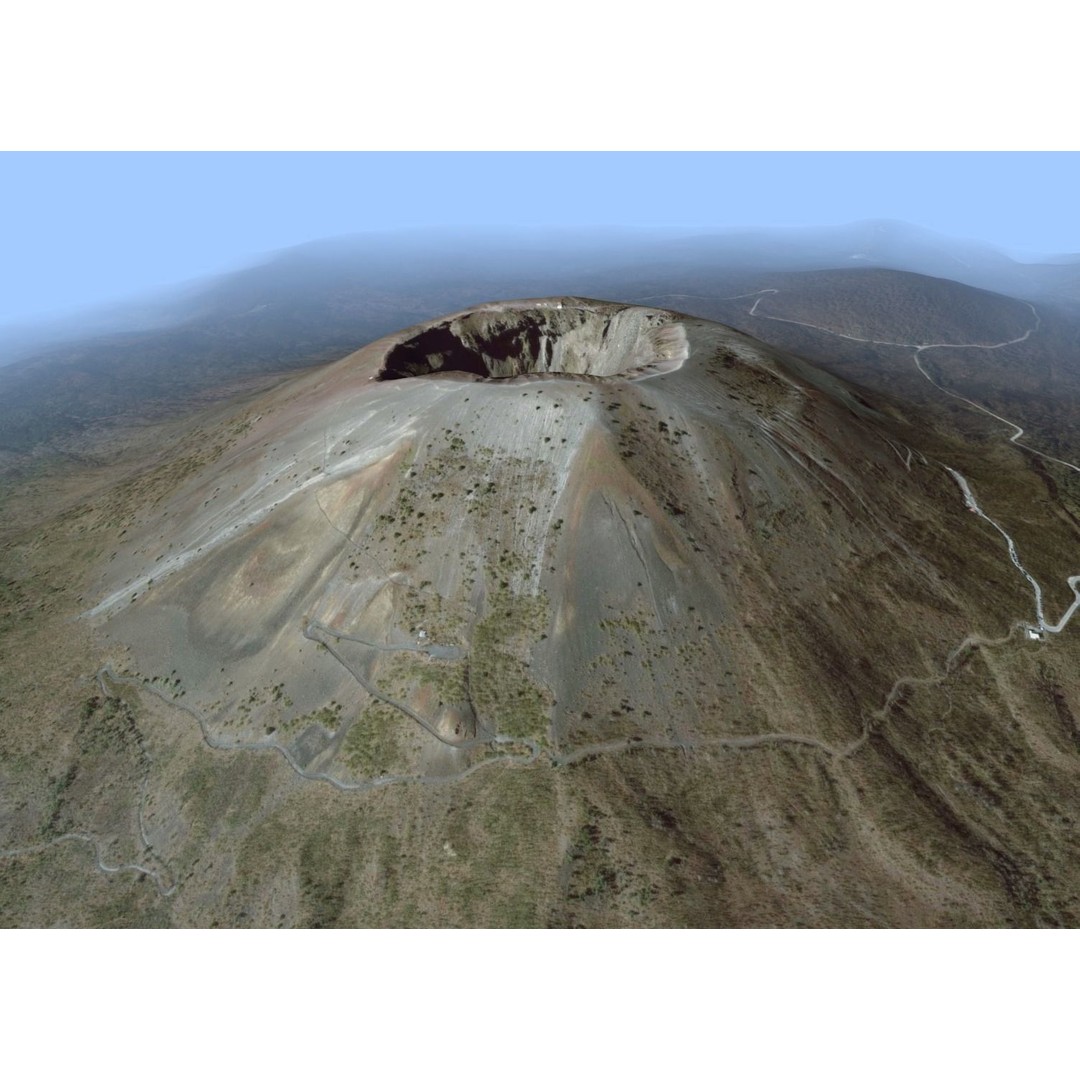 Volcano Mountains Pack 3D Model – High-Resolution Landscapes, FBX, OBJ - View 45
