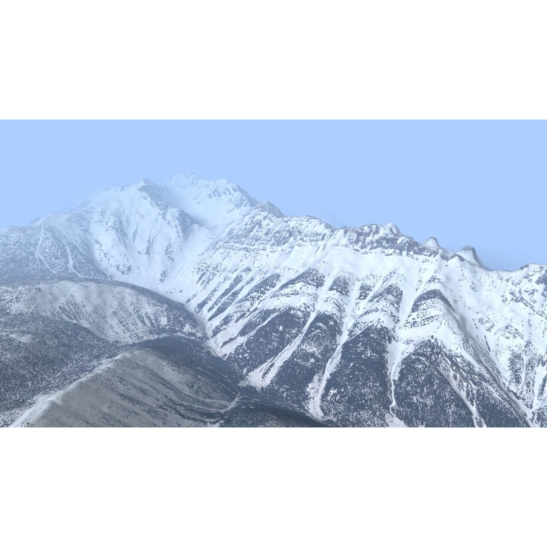 Volcano Mountains Pack 3D Model – High-Resolution Landscapes, FBX, OBJ - View 58