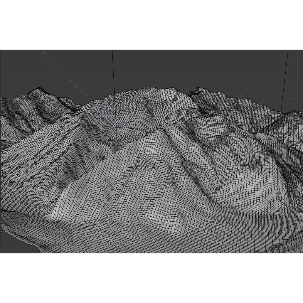 Volcano Mountains Pack 3D Model – High-Resolution Landscapes, FBX, OBJ - View 67