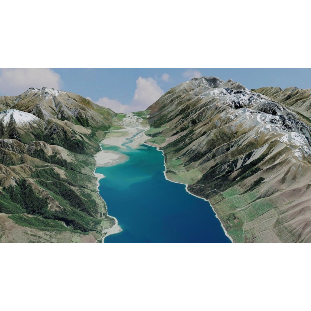Volcano Mountains Pack 3D Model – High-Resolution Landscapes, FBX, OBJ - View 71