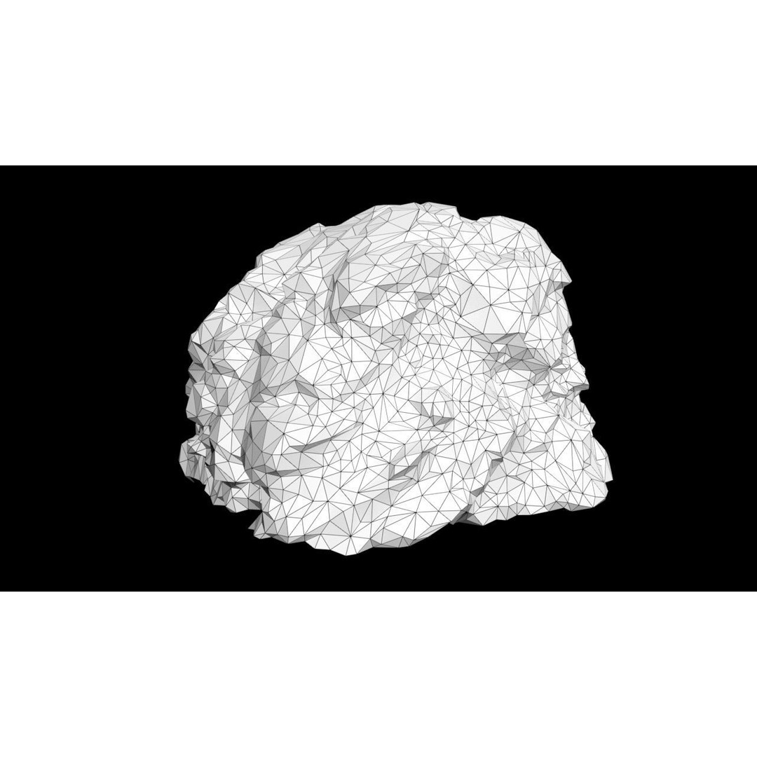 Black Beach Rock Collection 3D Model – Low Poly PBR Textures, FBX & OBJ - View 27