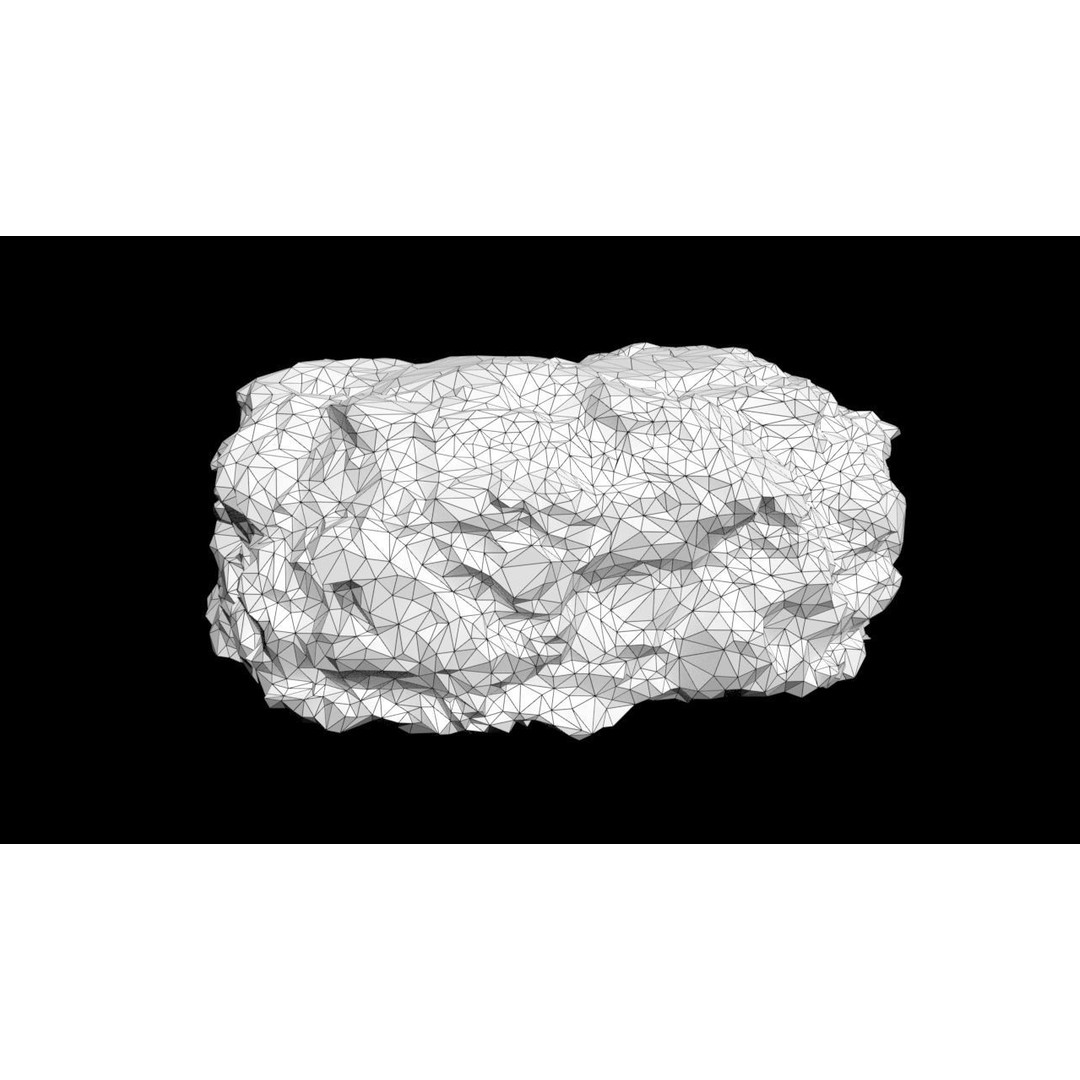 Black Beach Rock Collection 3D Model – Low Poly PBR Textures, FBX & OBJ - View 37