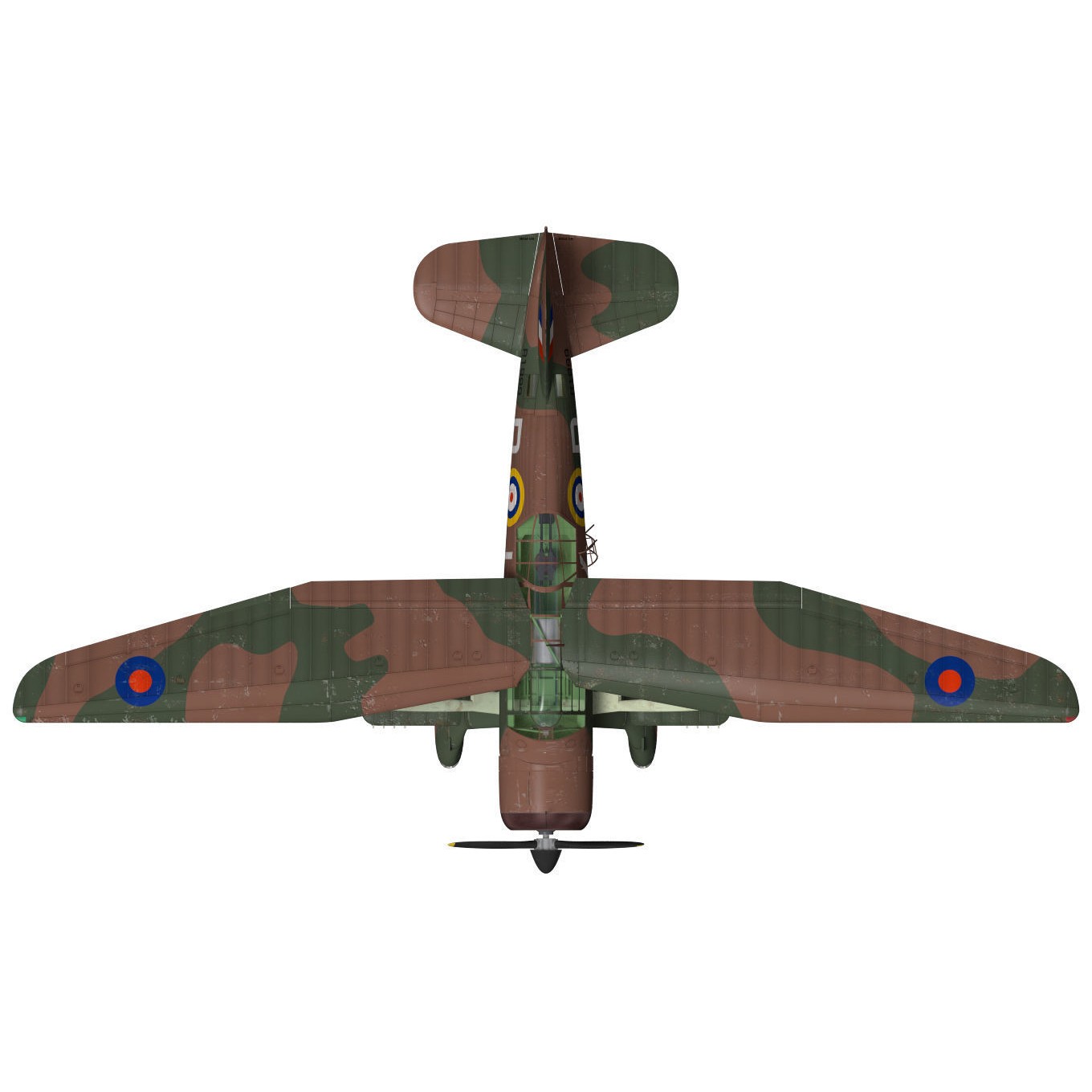 Westland Lysander MkII - Detailed 3D Model - View 12