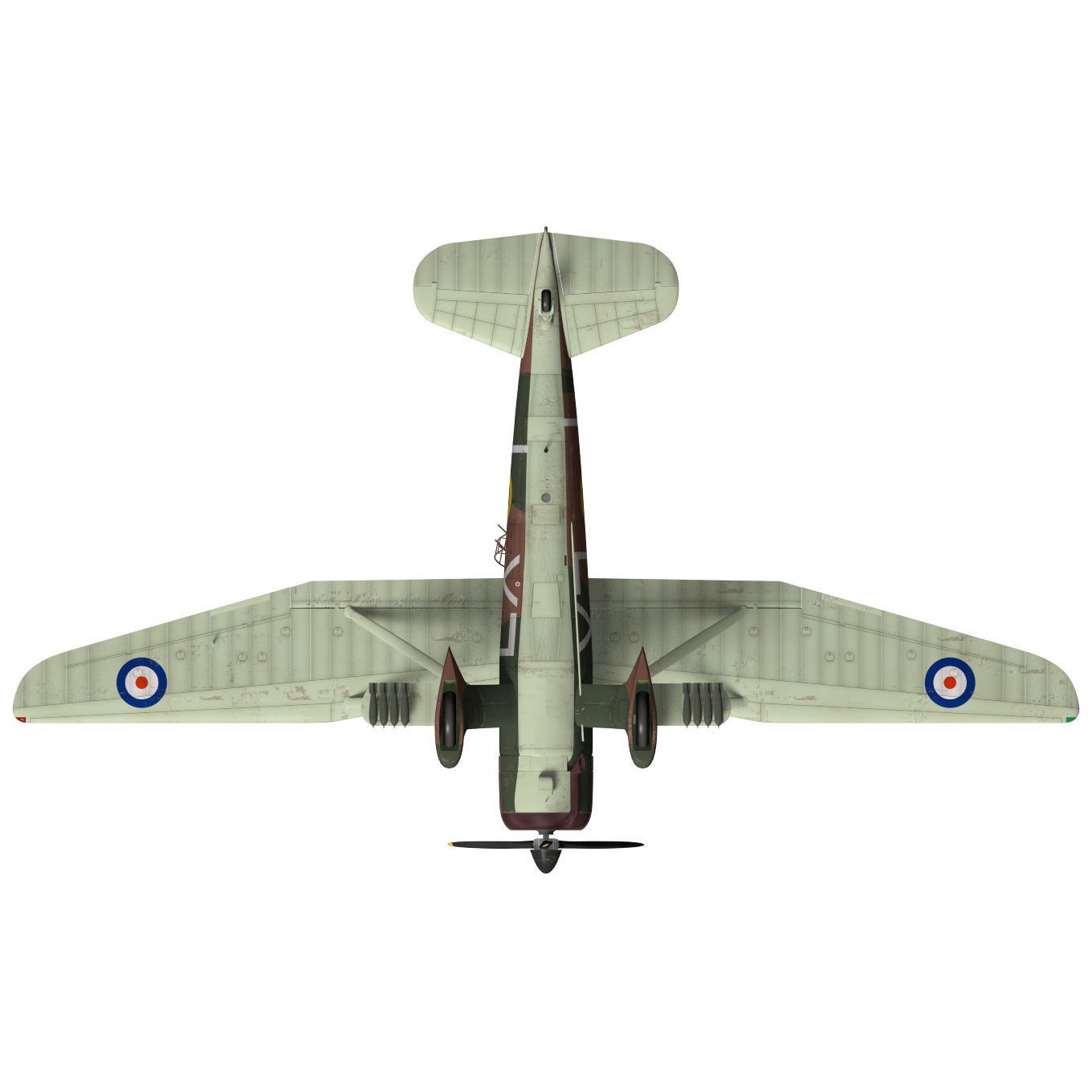 Westland Lysander MkII - Detailed 3D Model - View 13