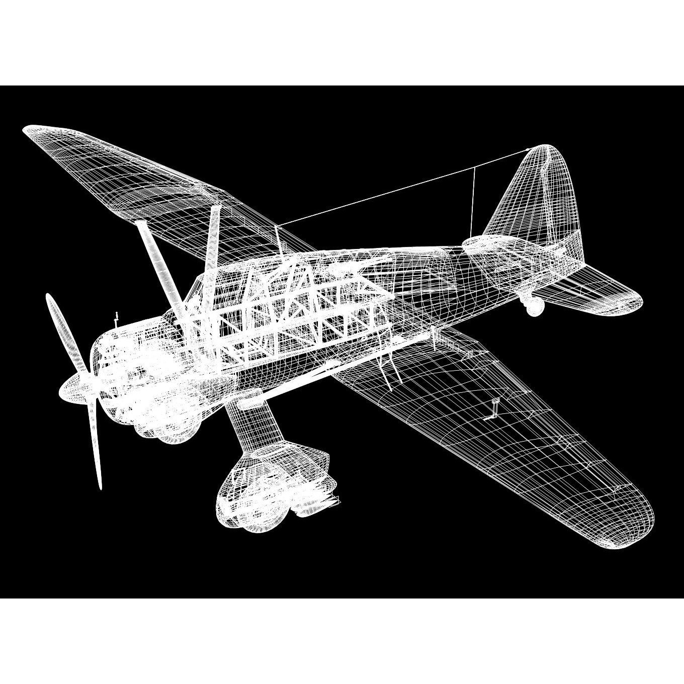 Westland Lysander MkII - Detailed 3D Model - View 14