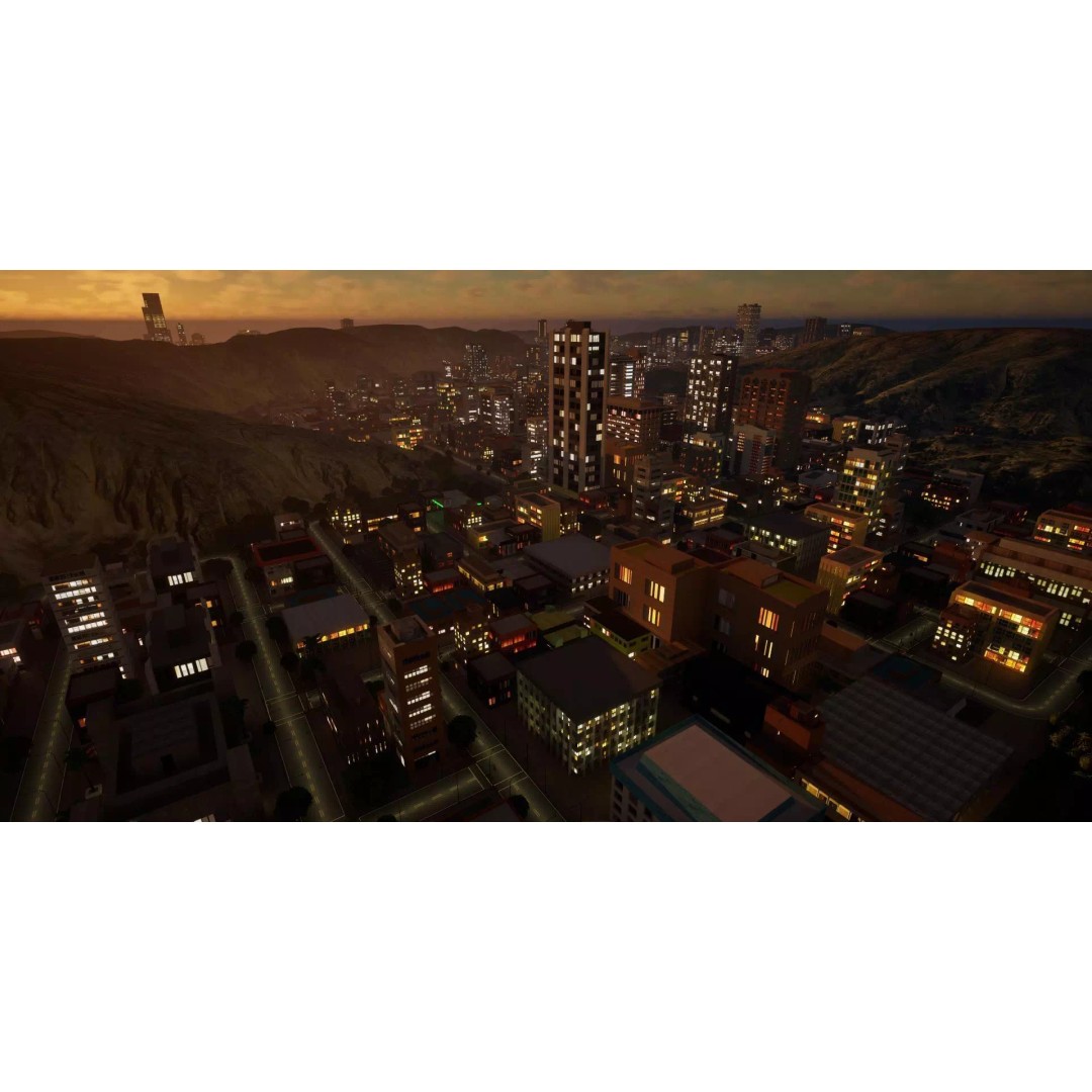 Complete Downtown City 3D Model – Low Poly Game Asset, Unreal Engine - View 27