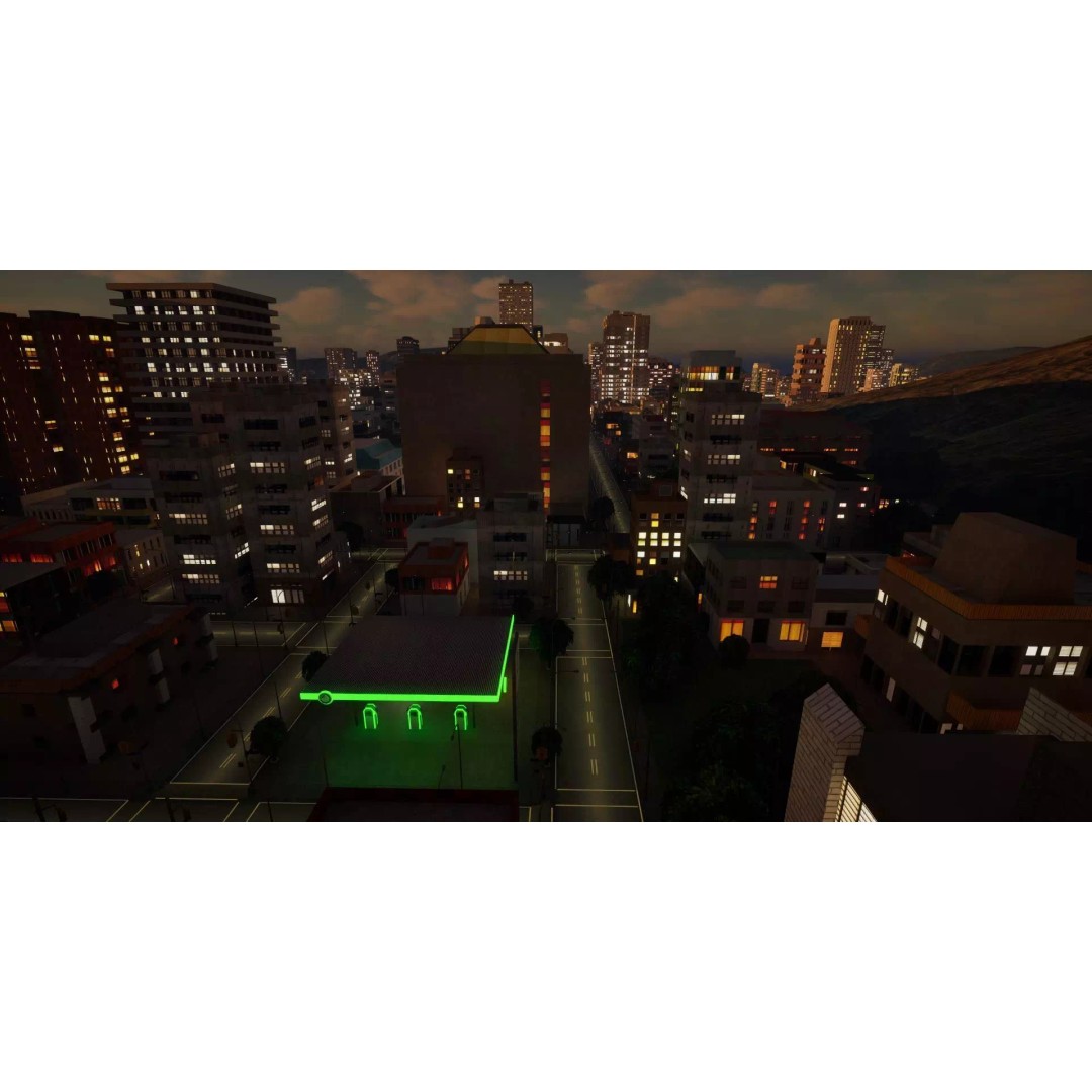 Complete Downtown City 3D Model – Low Poly Game Asset, Unreal Engine - View 29