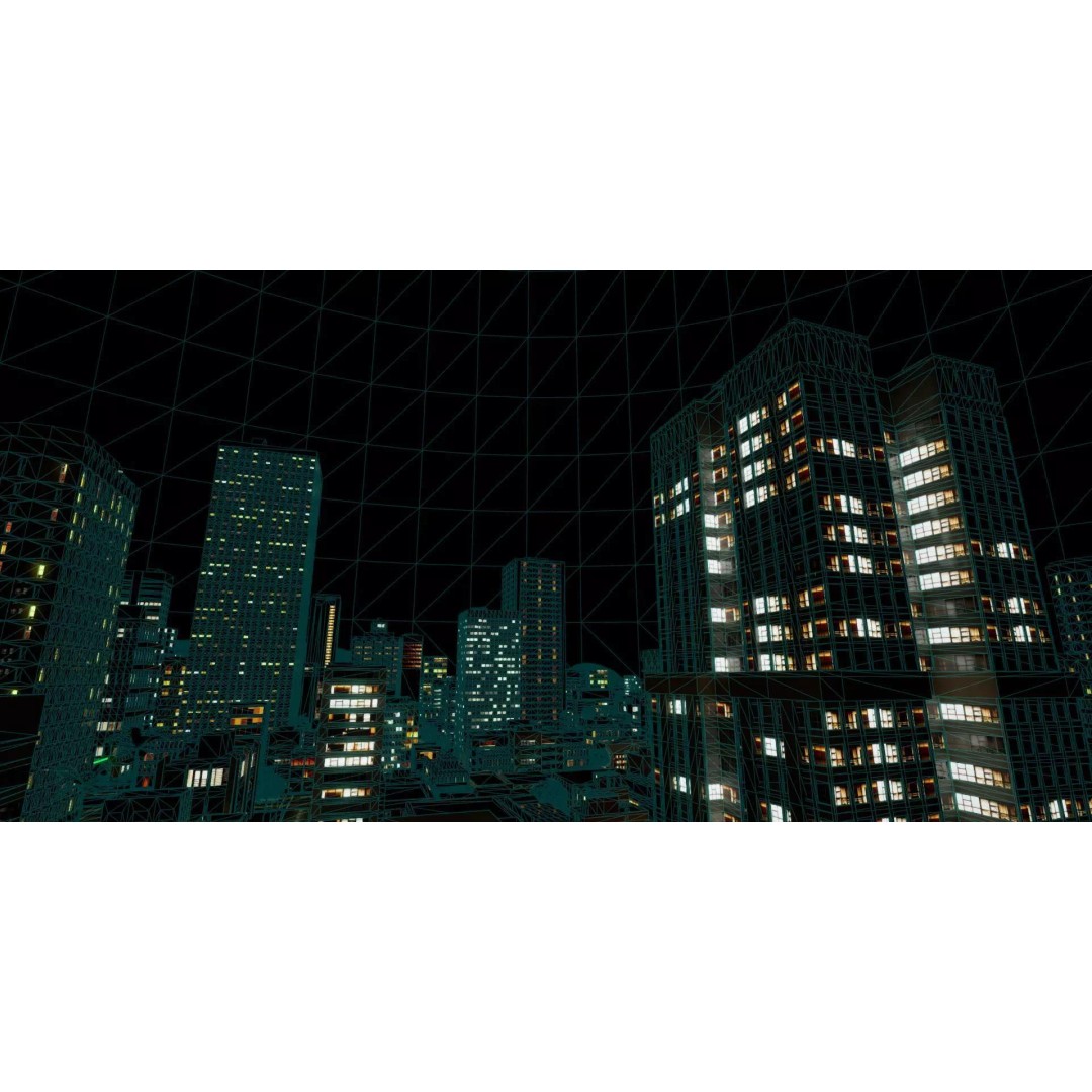 Complete Downtown City 3D Model – Low Poly Game Asset, Unreal Engine - View 36