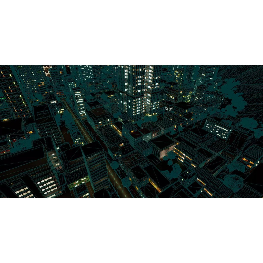 Complete Downtown City 3D Model – Low Poly Game Asset, Unreal Engine - View 37