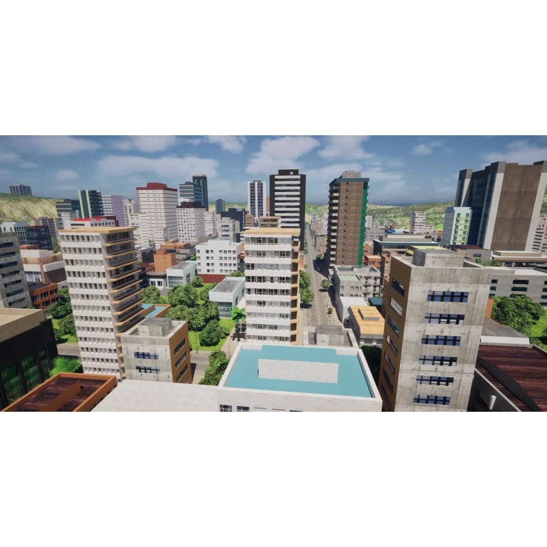 Complete Downtown City 3D Model – Low Poly Game Asset, Unreal Engine - View 51