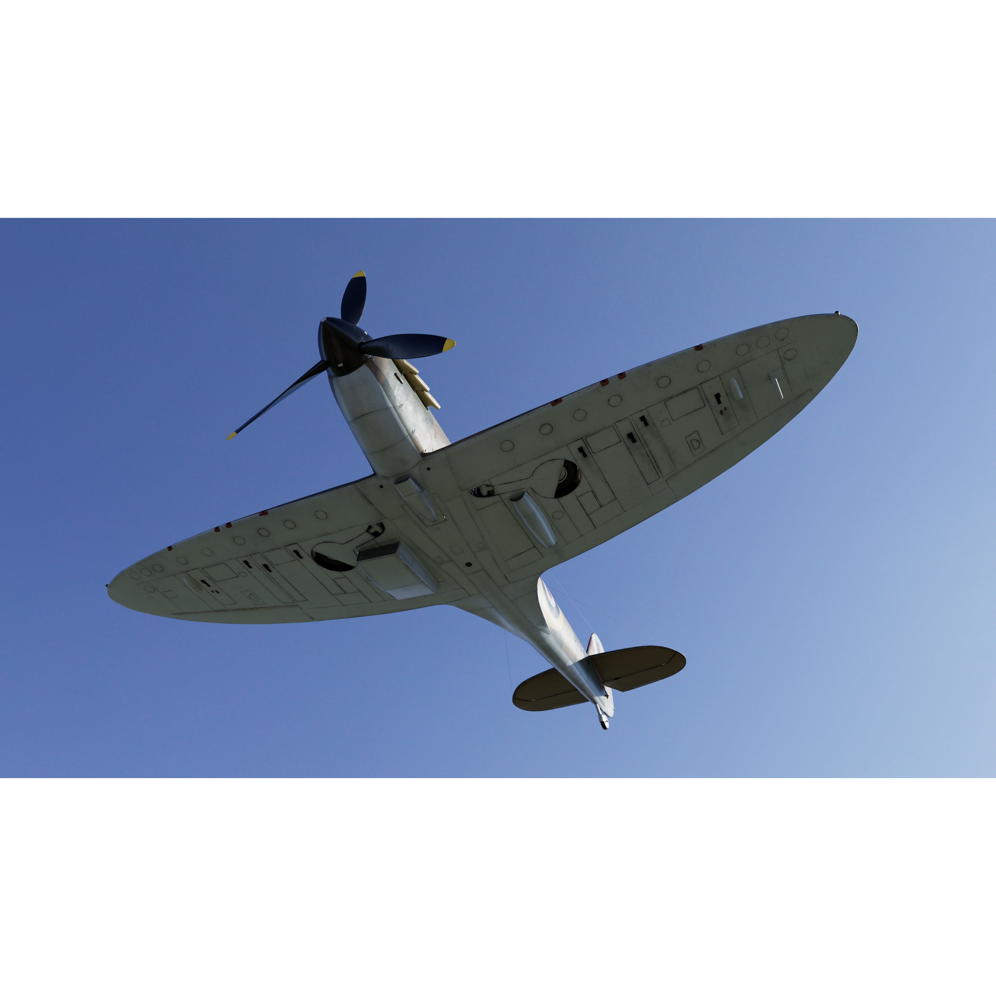 Mark 1 Supermarine Spitfire - Game-Ready 3D Model