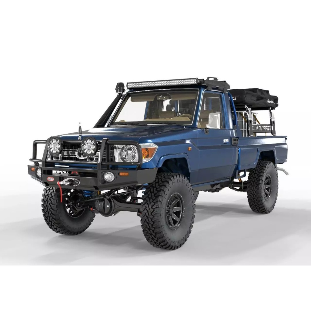 Toyota Land Cruiser Series 79 3D Model – ARB Edition Game-Ready Asset, FBX, OBJ, Blender - View 2