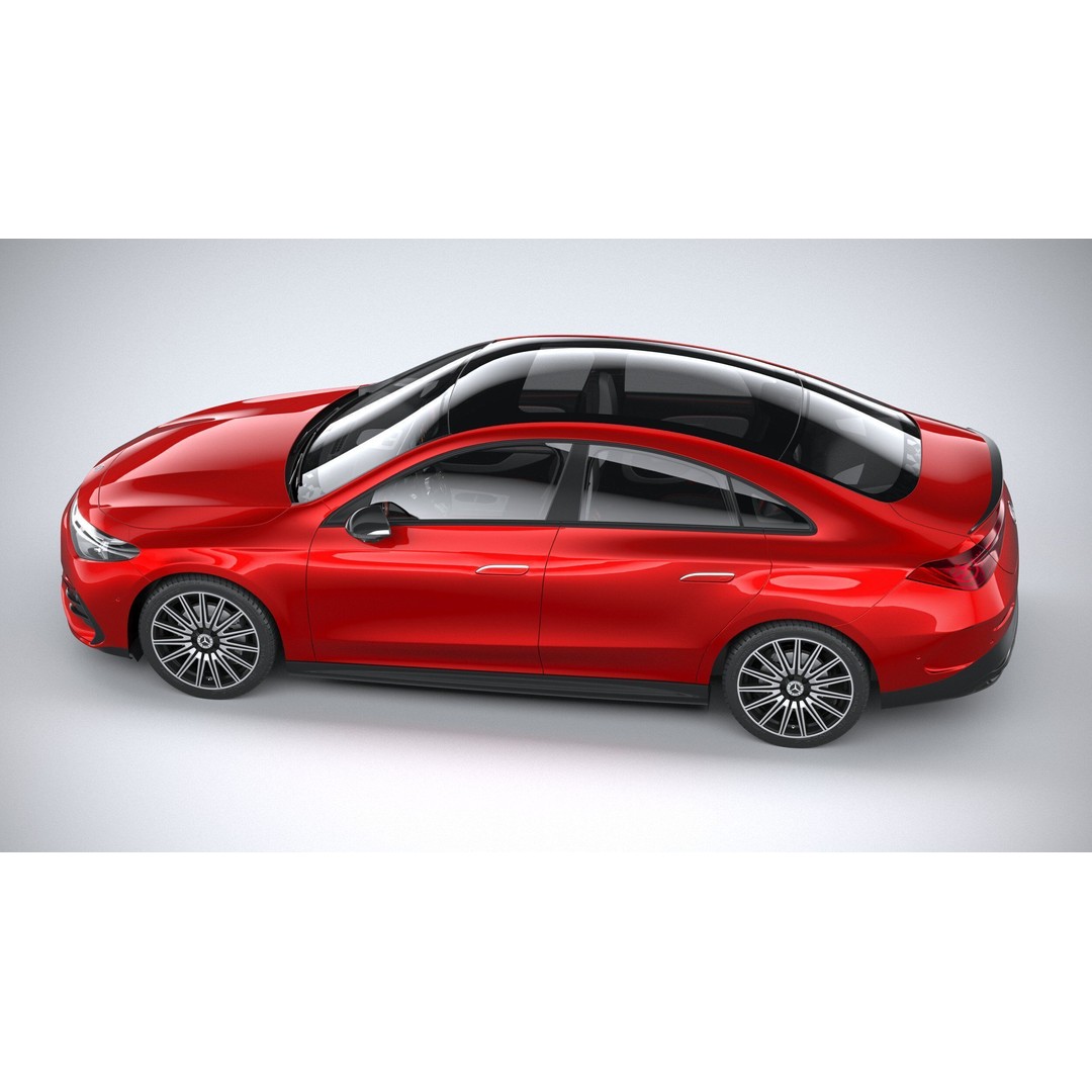 Mercedes-Benz CLA 2026 3D Model – High Poly Luxury Sedan, FBX, OBJ - View 11