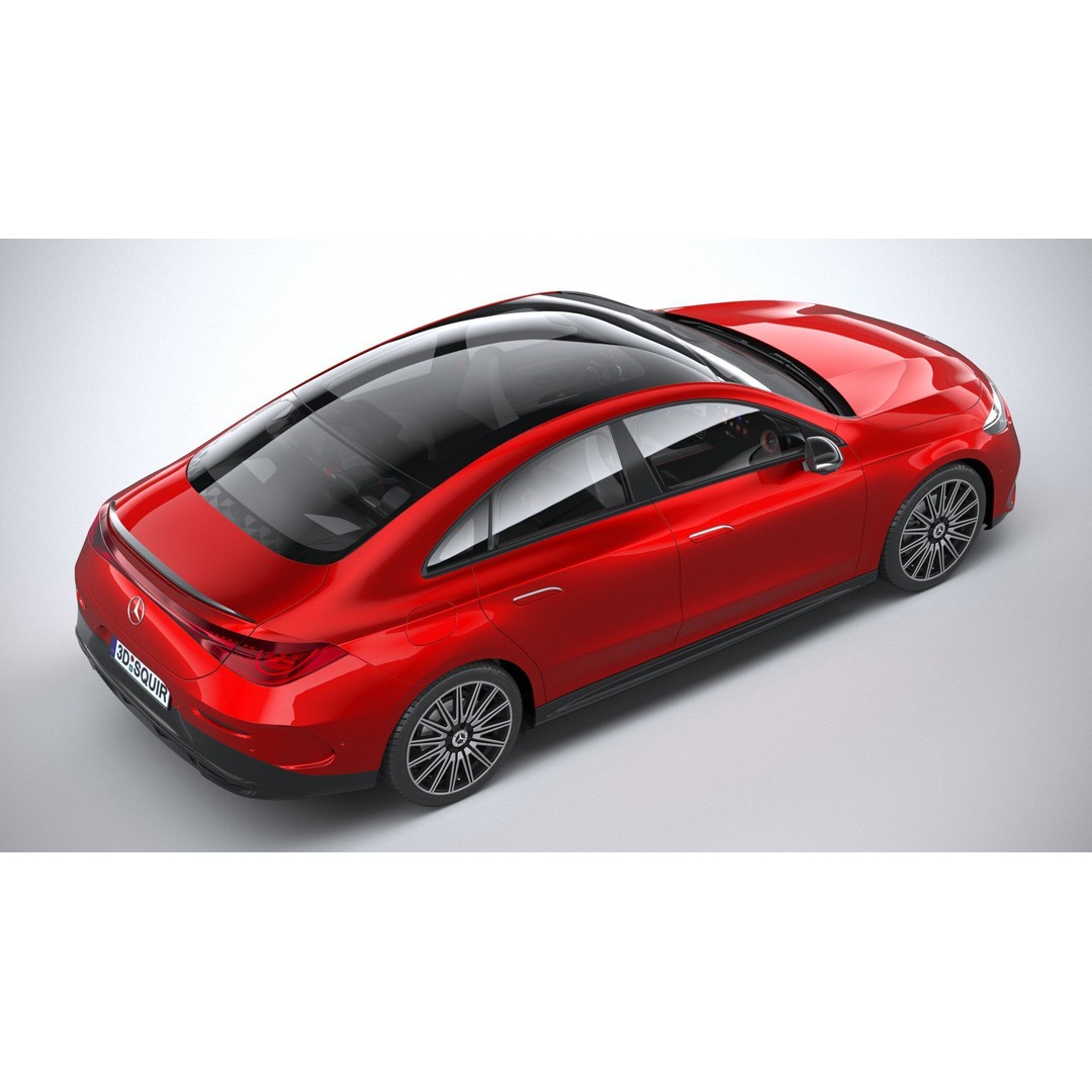 Mercedes-Benz CLA 2026 3D Model – High Poly Luxury Sedan, FBX, OBJ - View 12