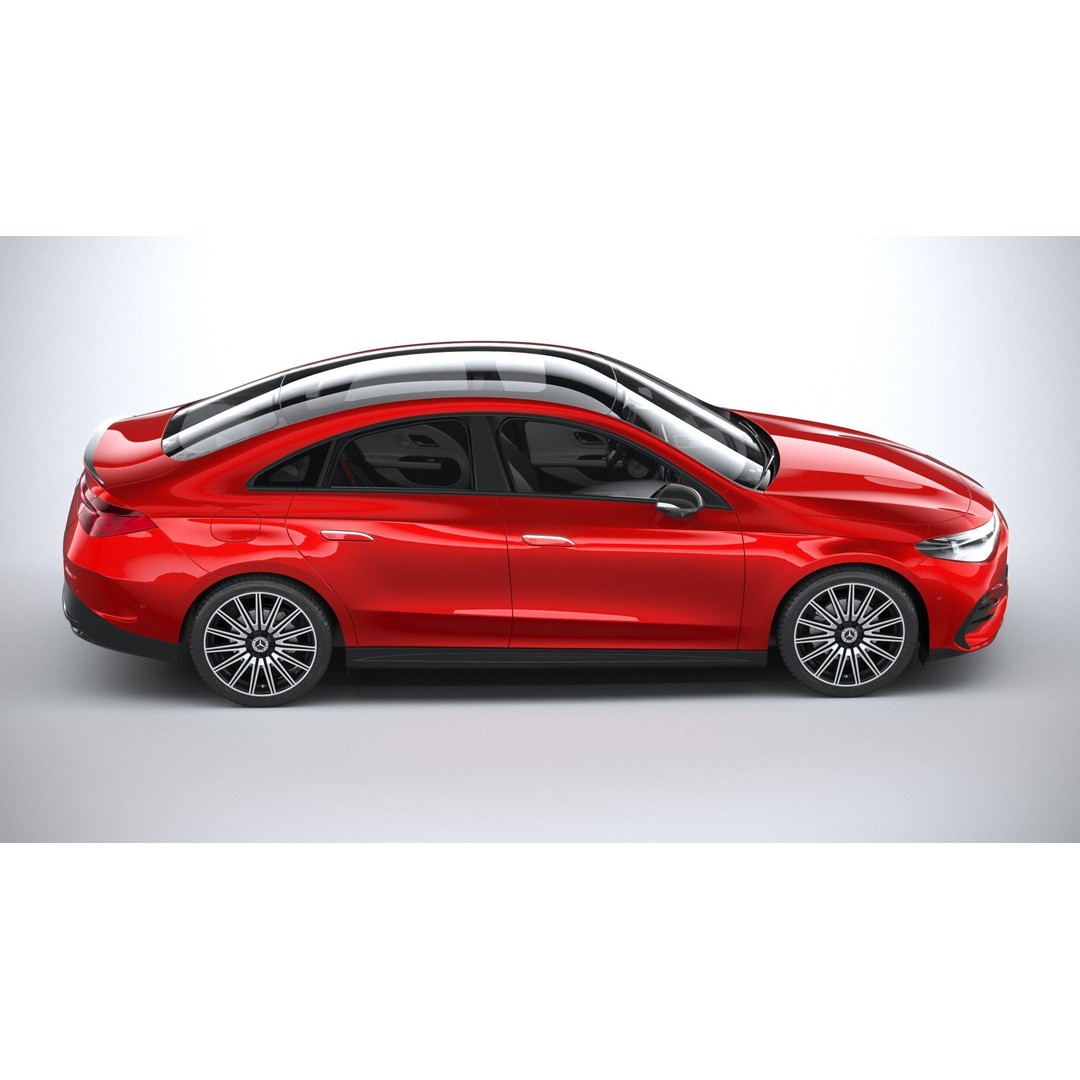 Mercedes-Benz CLA 2026 3D Model – High Poly Luxury Sedan, FBX, OBJ - View 13