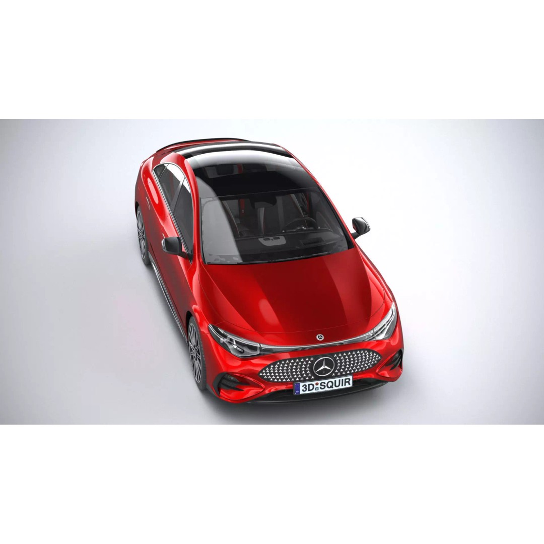 Mercedes-Benz CLA 2026 3D Model – High Poly Luxury Sedan, FBX, OBJ - View 14