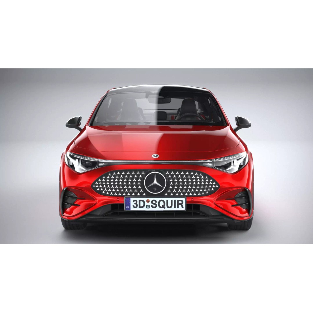 Mercedes-Benz CLA 2026 3D Model – High Poly Luxury Sedan, FBX, OBJ - View 15