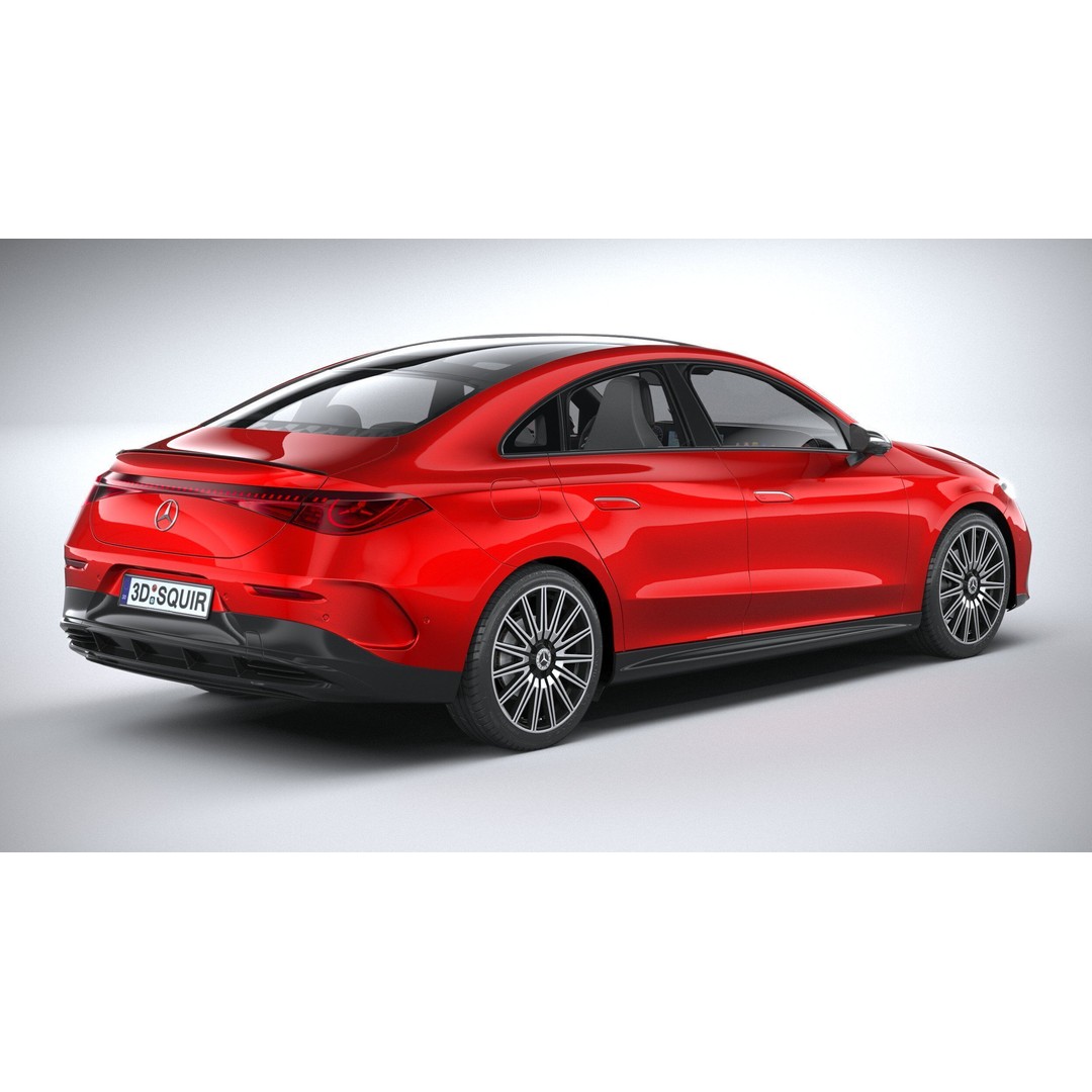 Mercedes-Benz CLA 2026 3D Model – High Poly Luxury Sedan, FBX, OBJ - View 19