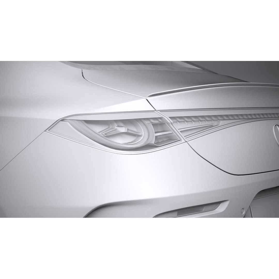 Mercedes-Benz CLA 2026 3D Model – High Poly Luxury Sedan, FBX, OBJ - View 26