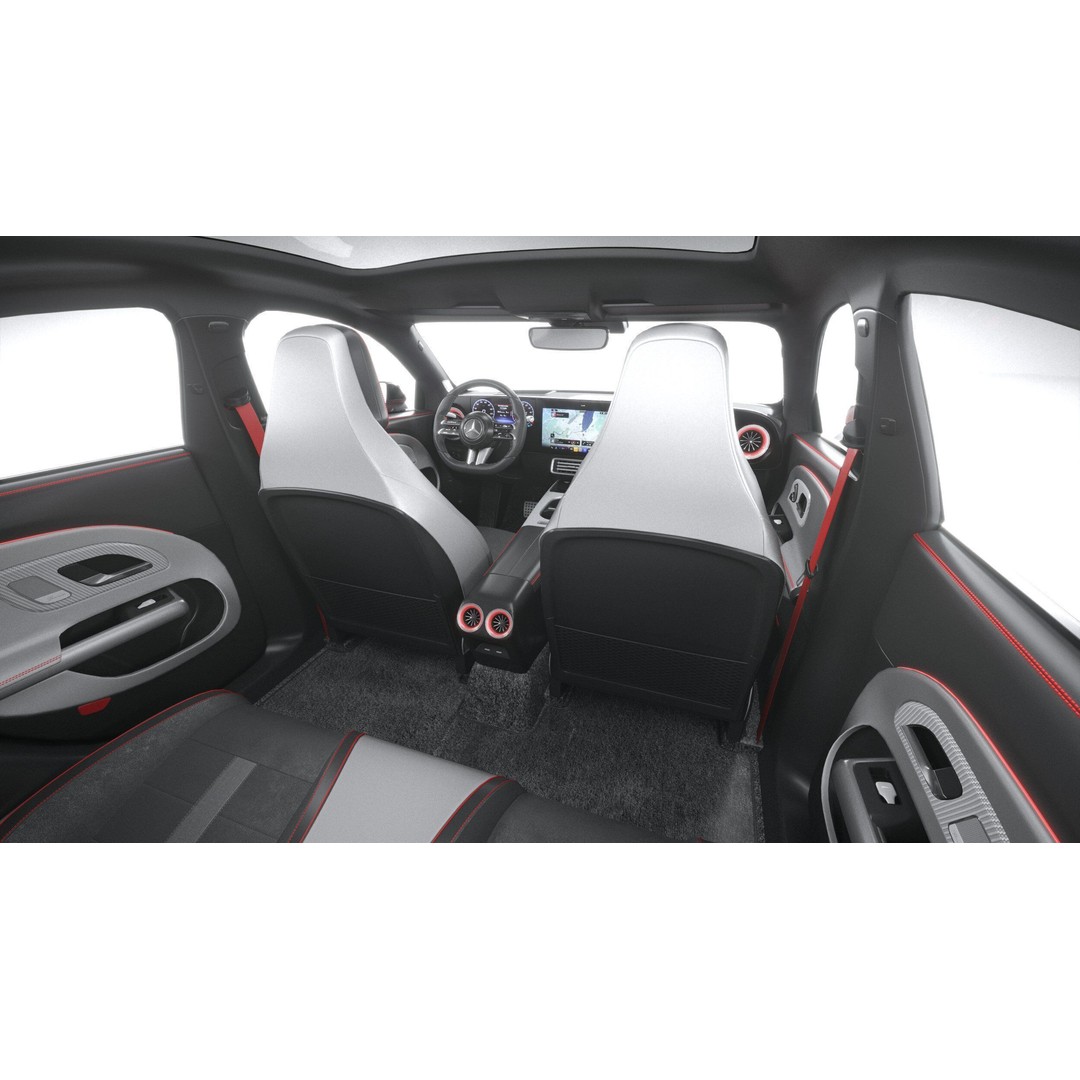 Mercedes-Benz CLA 2026 3D Model – High Poly Luxury Sedan, FBX, OBJ - View 32