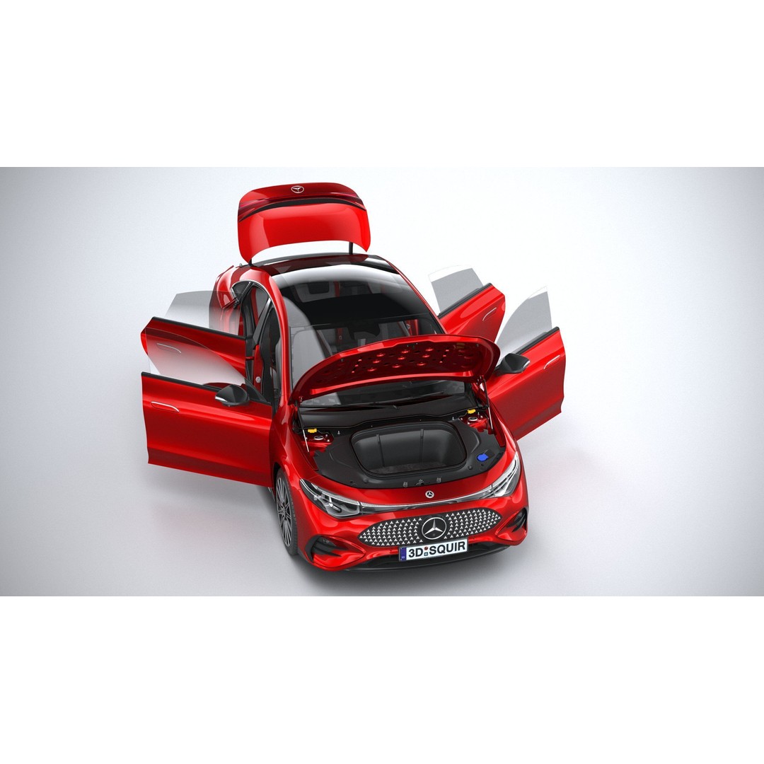 Mercedes-Benz CLA 2026 3D Model – High Poly Luxury Sedan, FBX, OBJ - View 44