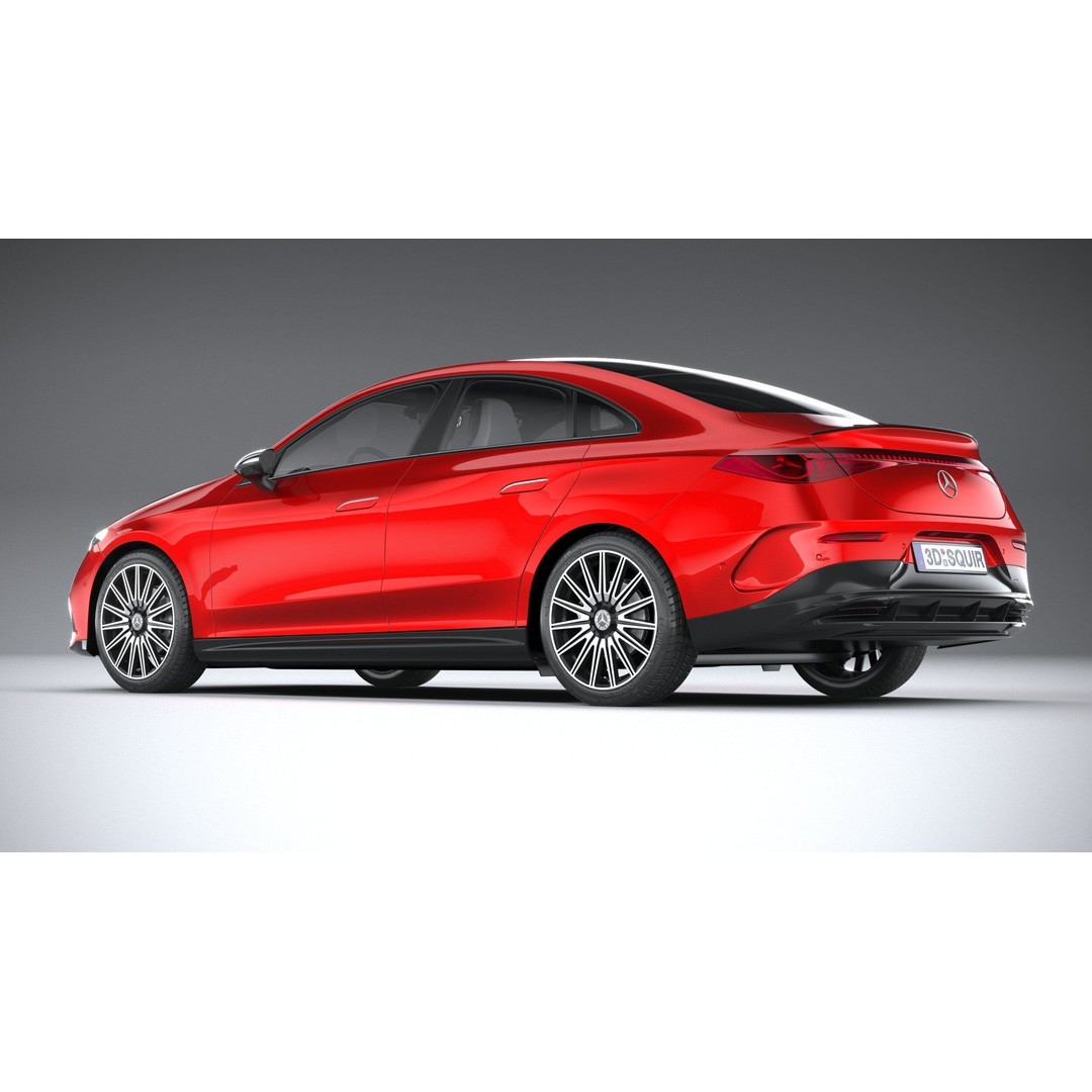 Mercedes-Benz CLA 2026 3D Model – High Poly Luxury Sedan, FBX, OBJ - View 7