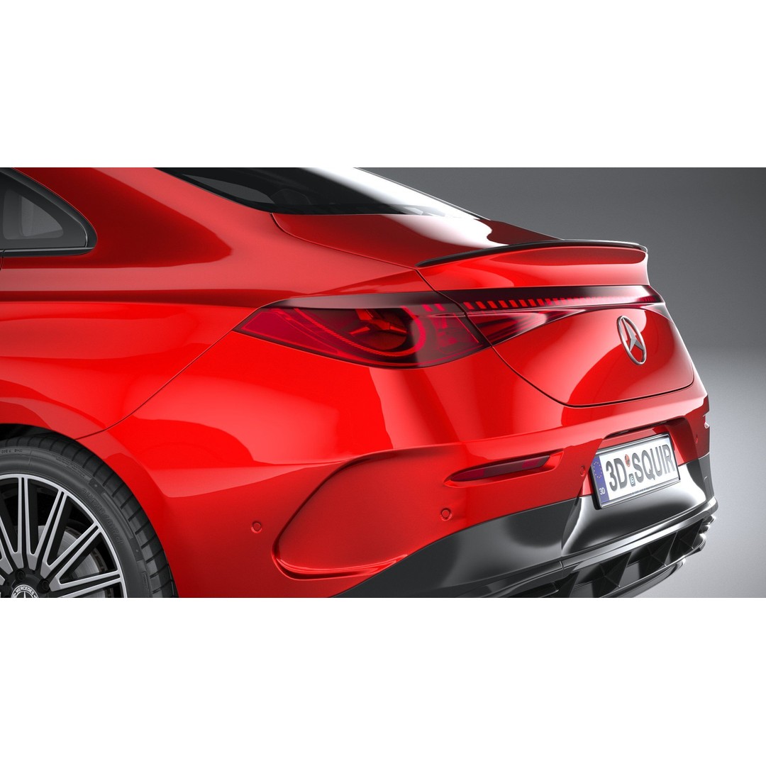 Mercedes-Benz CLA 2026 3D Model – High Poly Luxury Sedan, FBX, OBJ - View 8