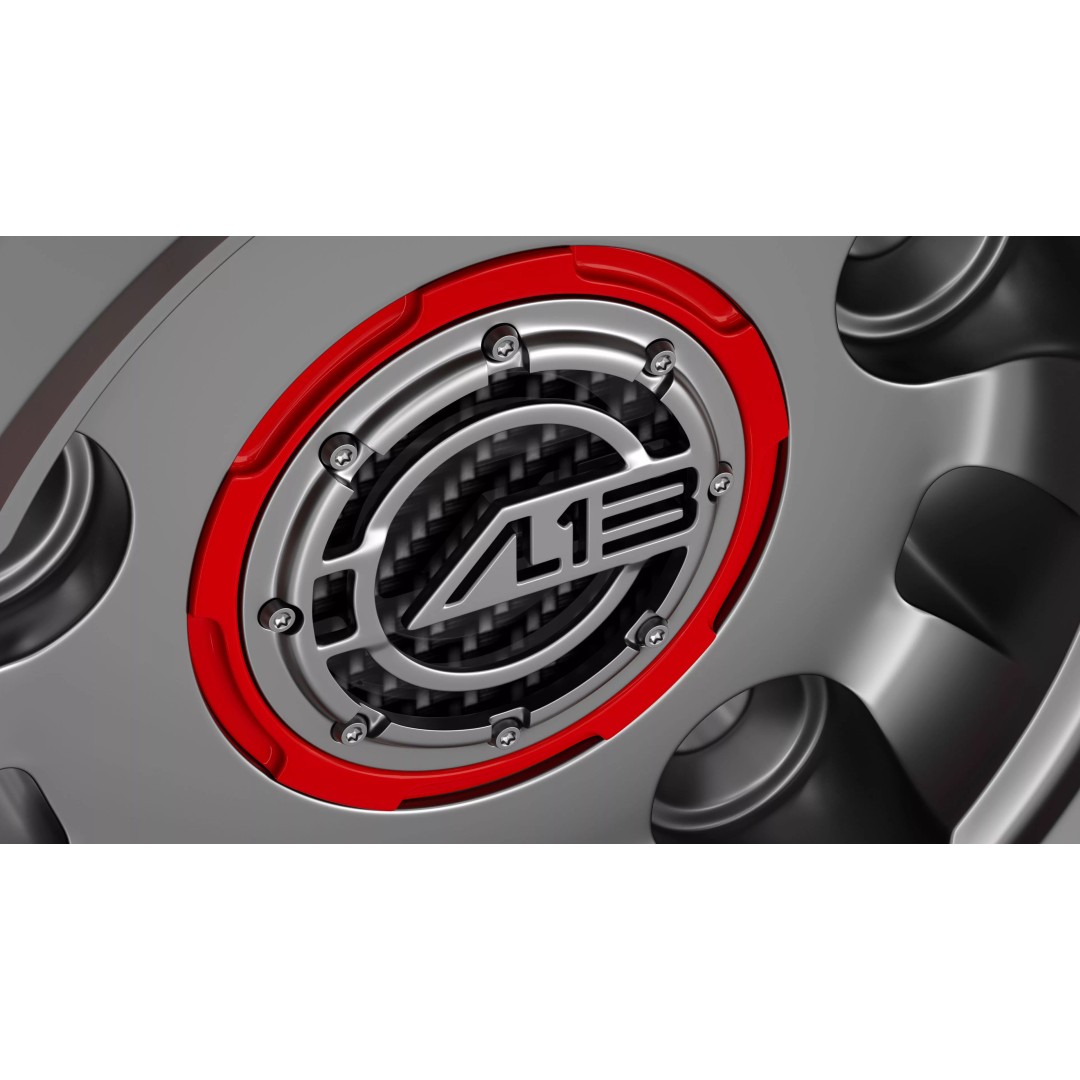 AL13 R-Series R35 Duoblock Wheel 3D Model – Low Poly Game Asset, FBX/OBJ - View 10