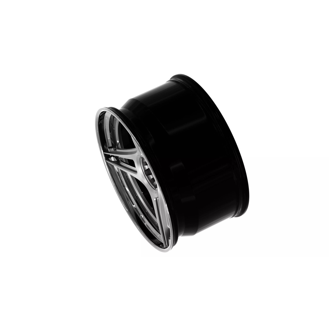 AL13 R-Series R35 Duoblock Wheel 3D Model – Low Poly Game Asset, FBX/OBJ - View 8