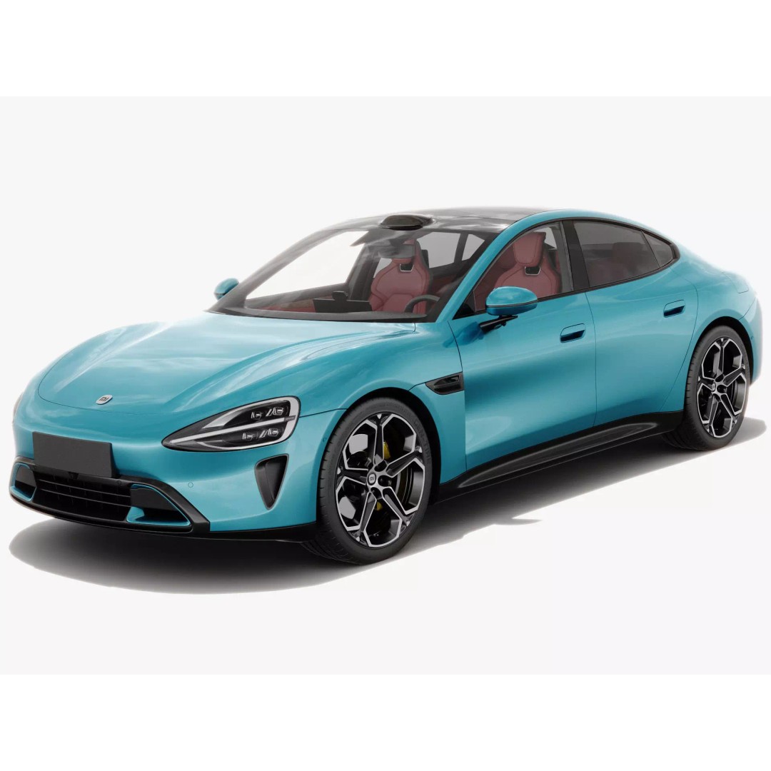 Xiaomi SU7 2024 3D Model – Detailed Sedan with Interior, FBX & OBJ - View 2